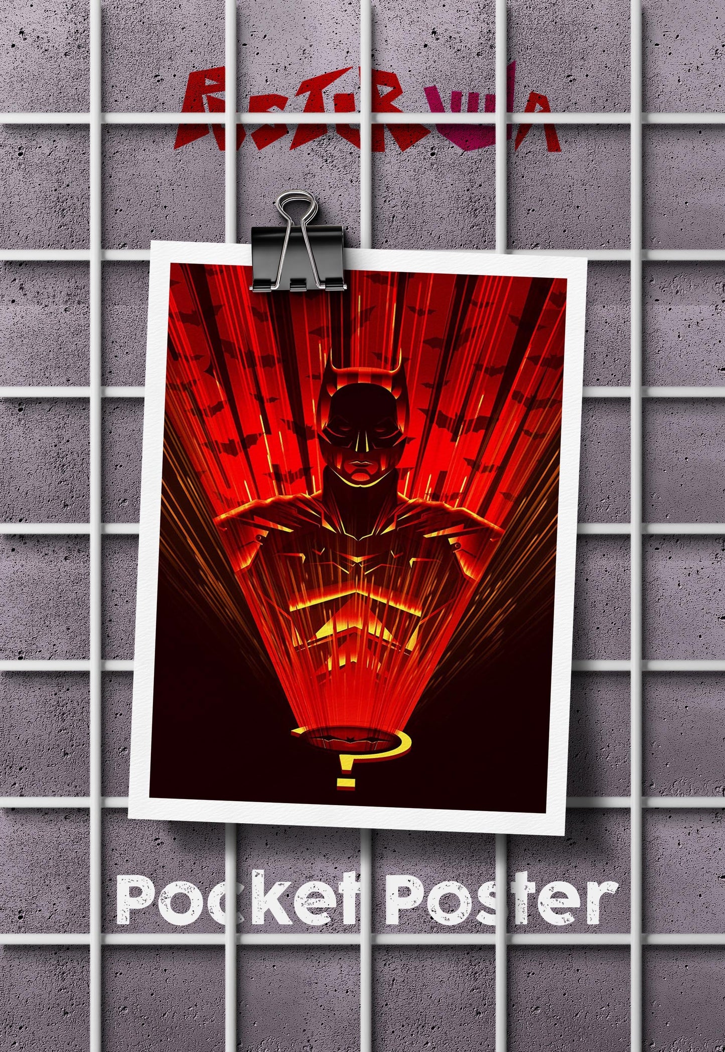 Clash of Shadows | Batman | DC Poster