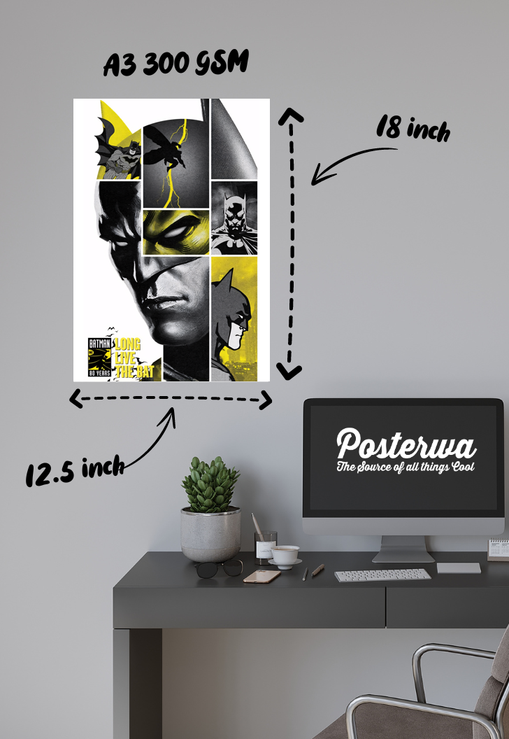 Dark Knight Chronicles | Batman | Comic Book Poster