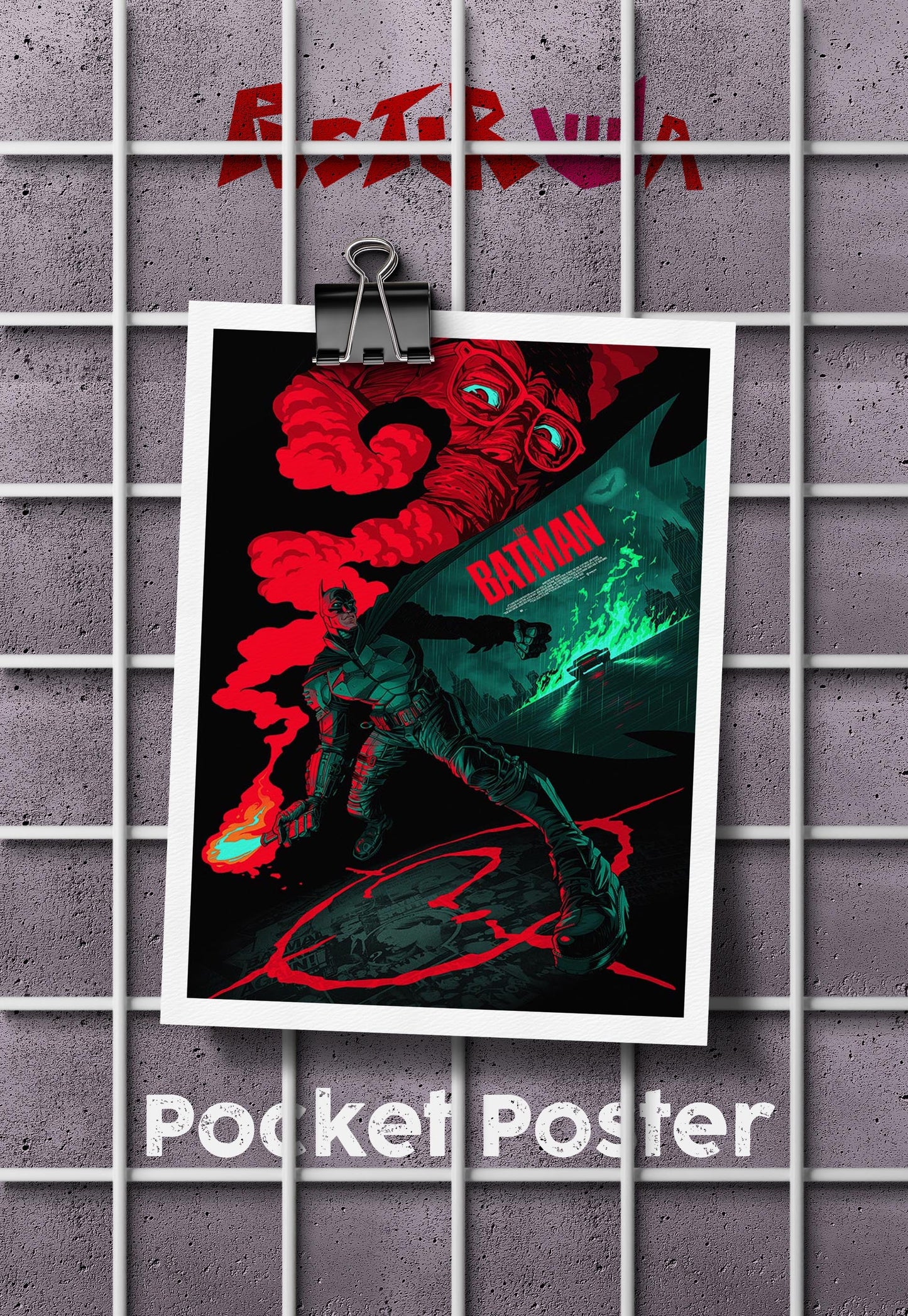 The Dark Enigma | Batman | DC Poster