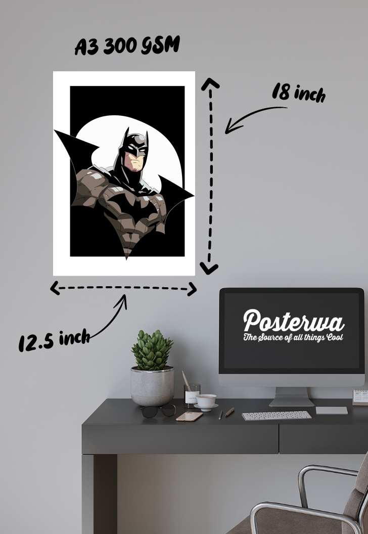 Dark Knight Visions | Batman | Comic Book Poster