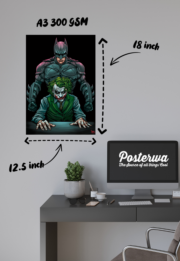 Dark Knight's Nemesis | Batman | Comic Book Poster