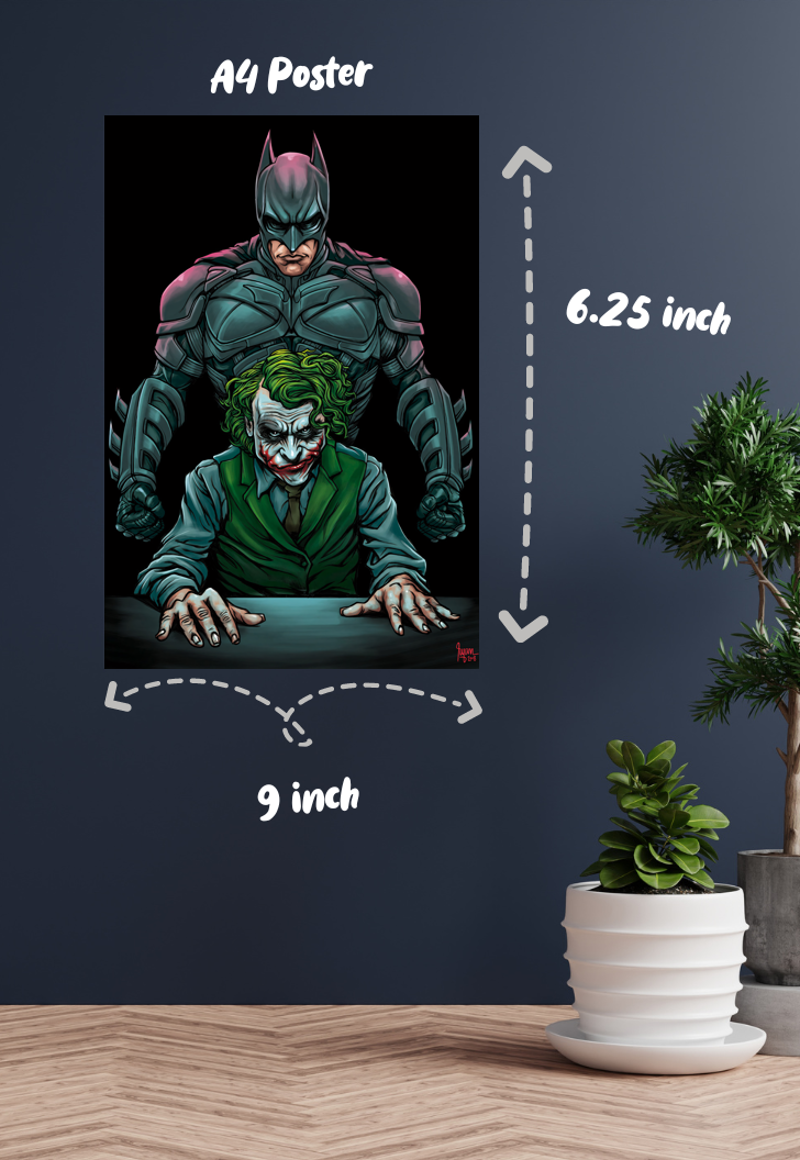 Dark Knight's Nemesis | Batman | Comic Book Poster