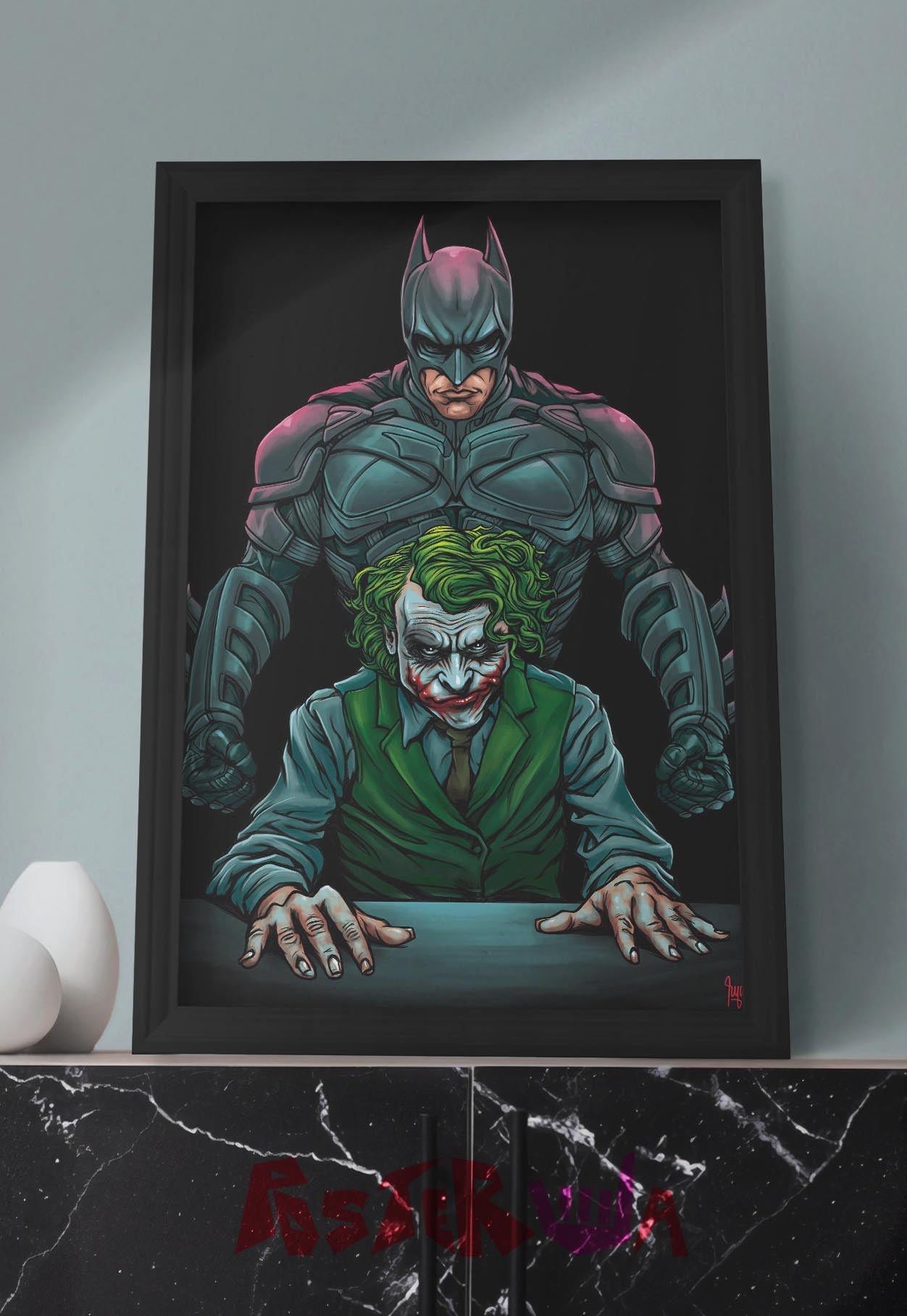 Dark Knight's Nemesis | Batman | Comic Book Poster