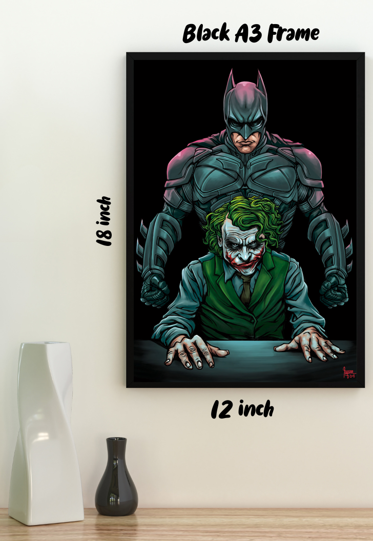 Dark Knight's Nemesis | Batman | Comic Book Poster