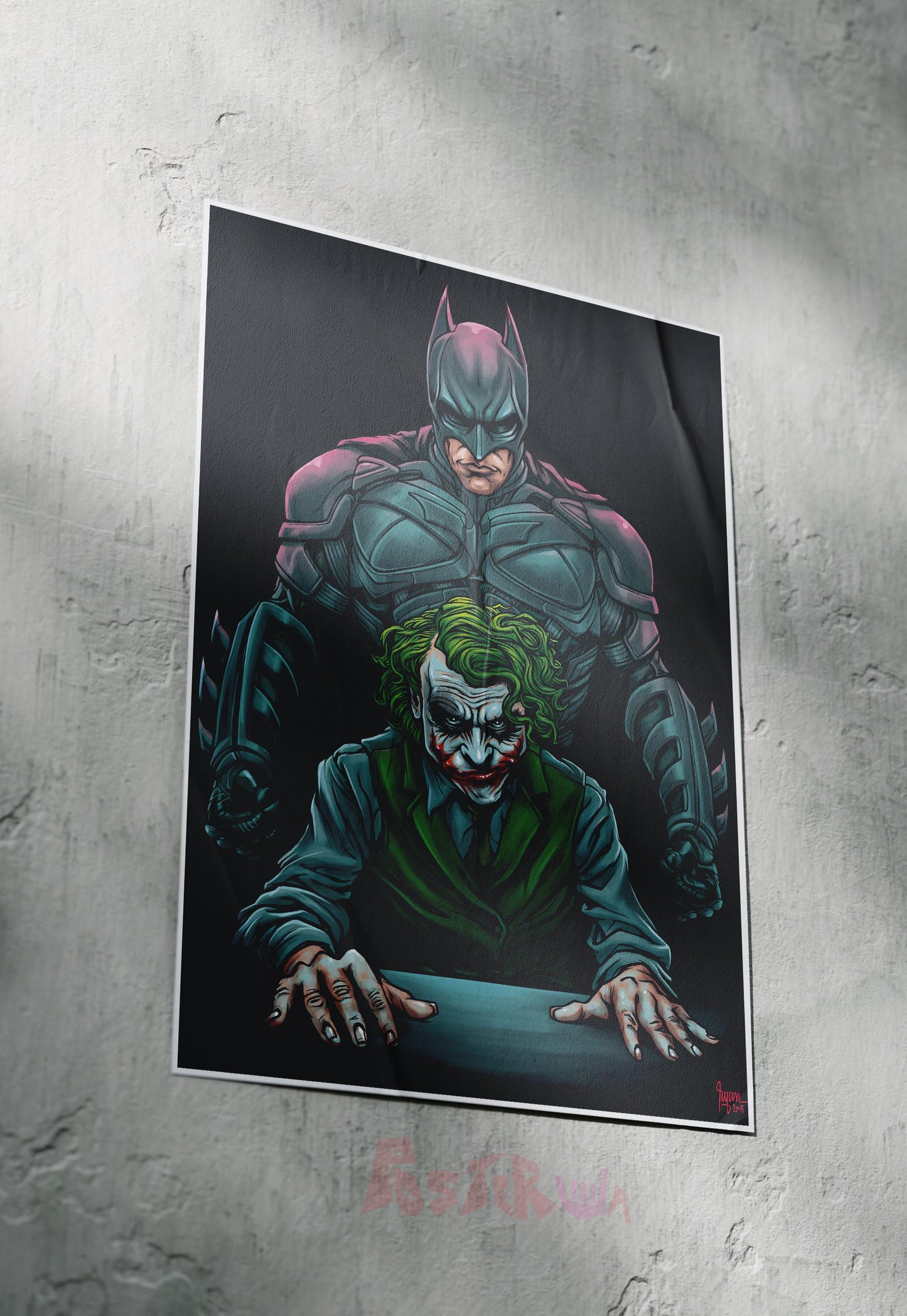 Dark Knight's Nemesis | Batman | Comic Book Poster