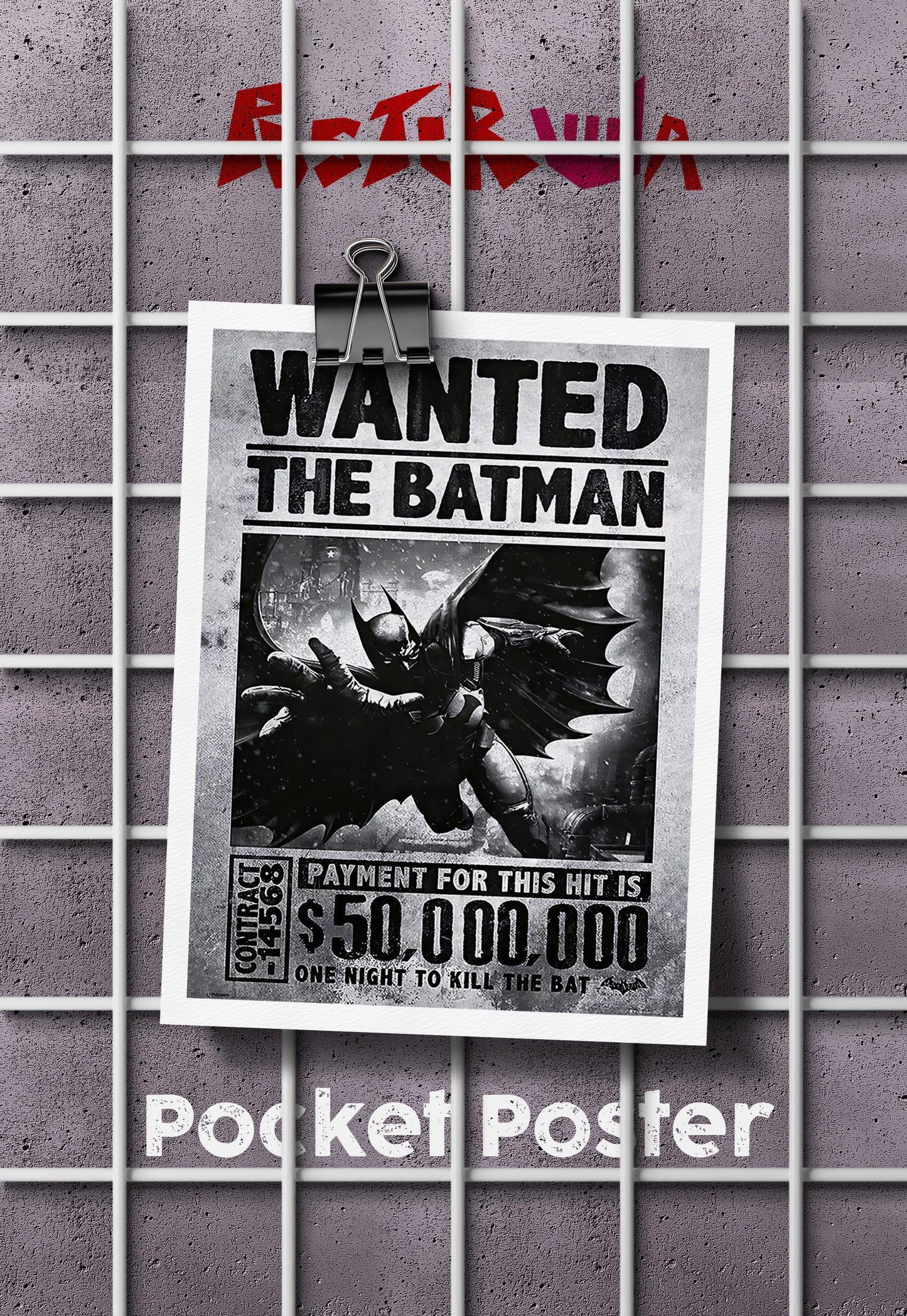 Gotham's Vigilante | Batman | DC Poster