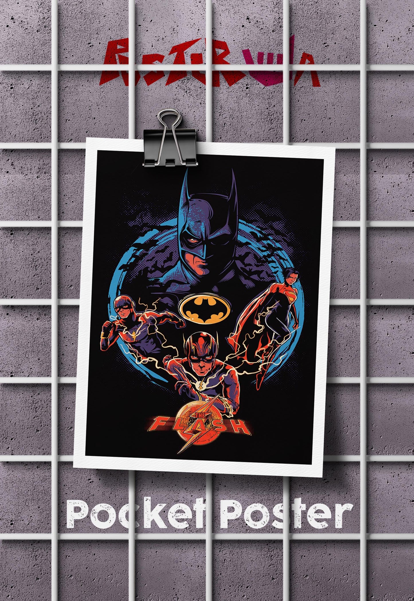Speed of Shadows | DC | Action Movie Poster
