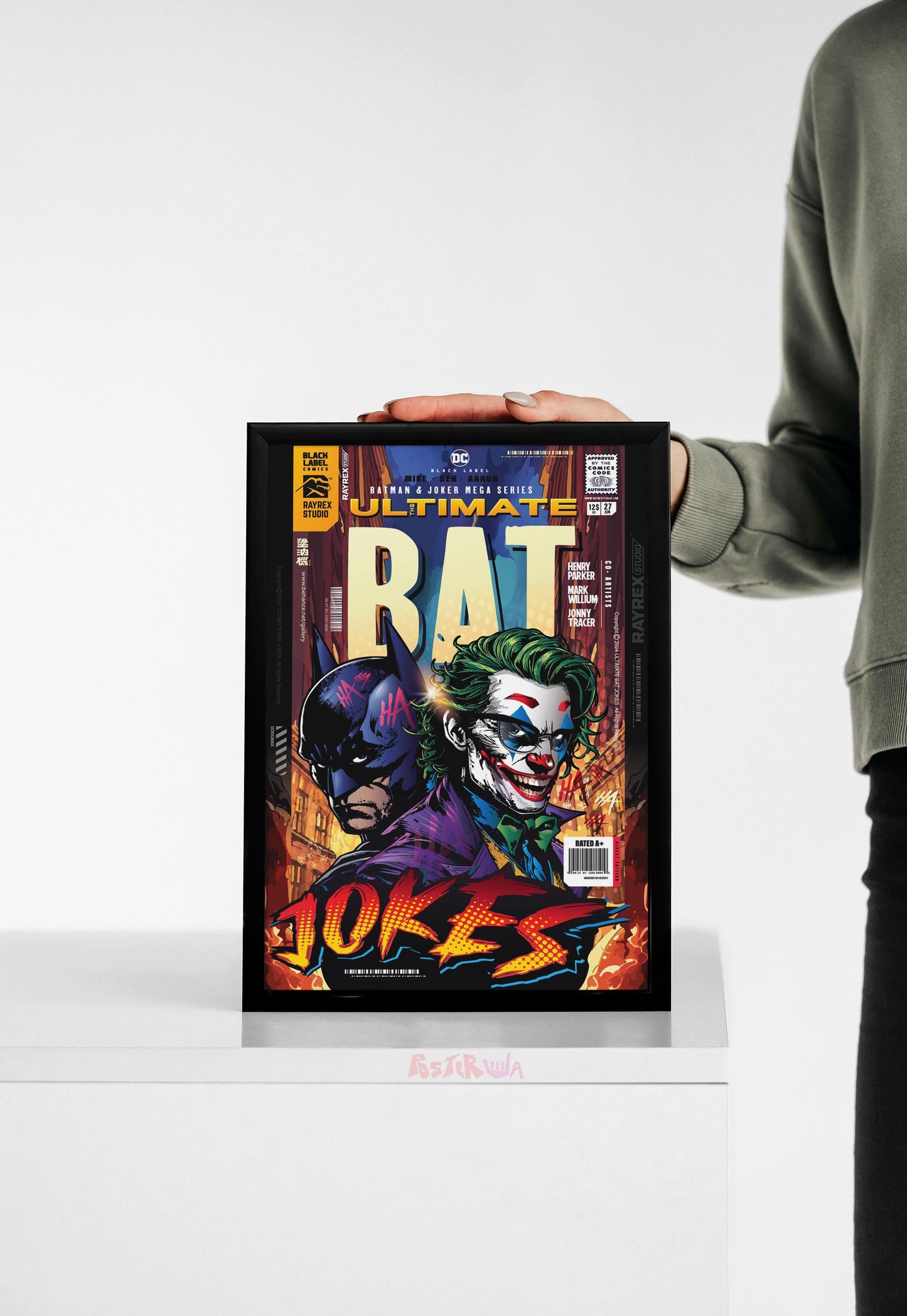 Gotham's Laughter | Batman | Comic Book Poster