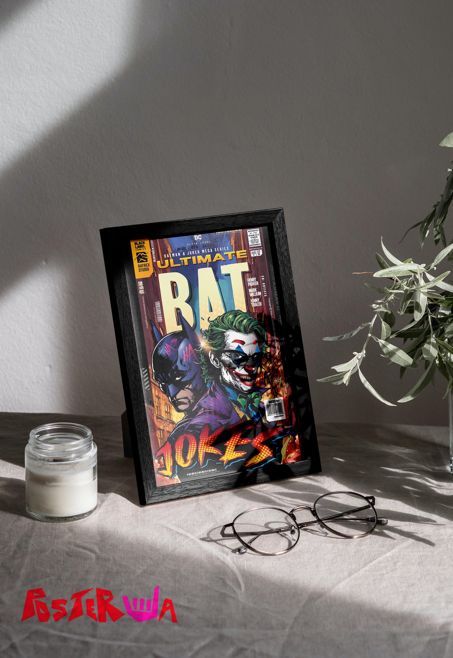 Gotham's Laughter | Batman | Comic Book Poster