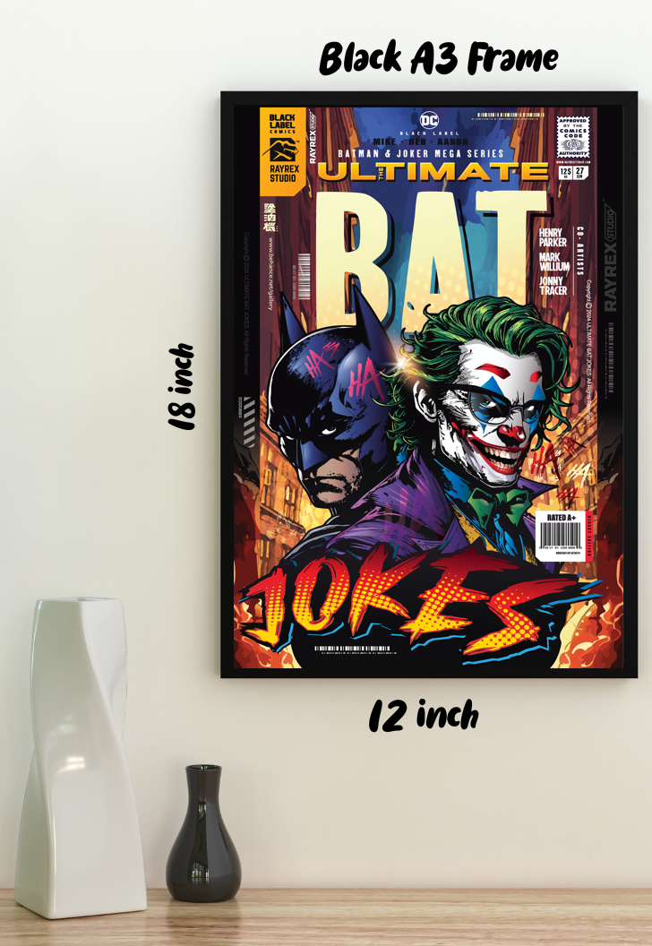 Gotham's Laughter | Batman | Comic Book Poster