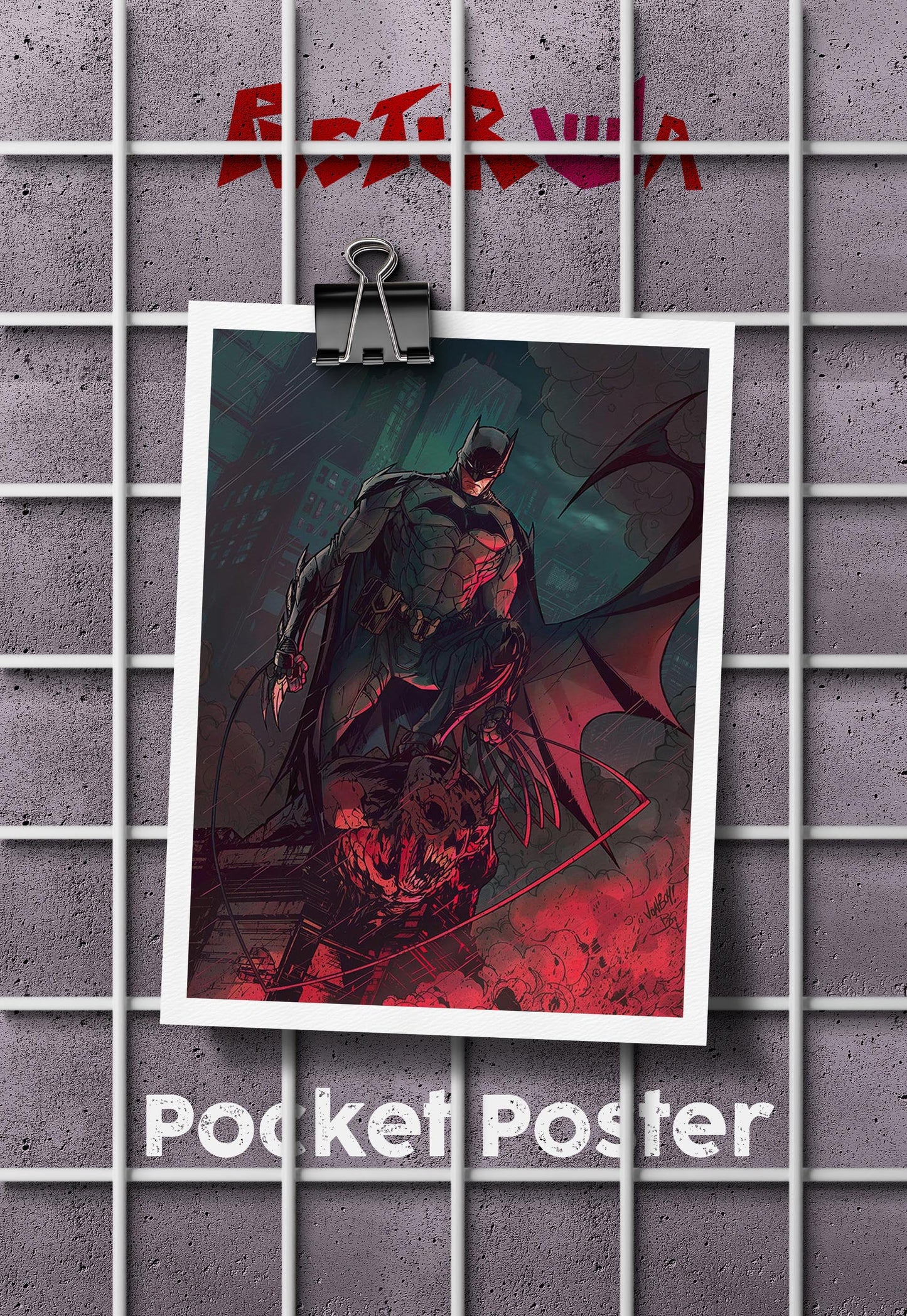 The Dark Dread | Batman | Horror Movie Poster