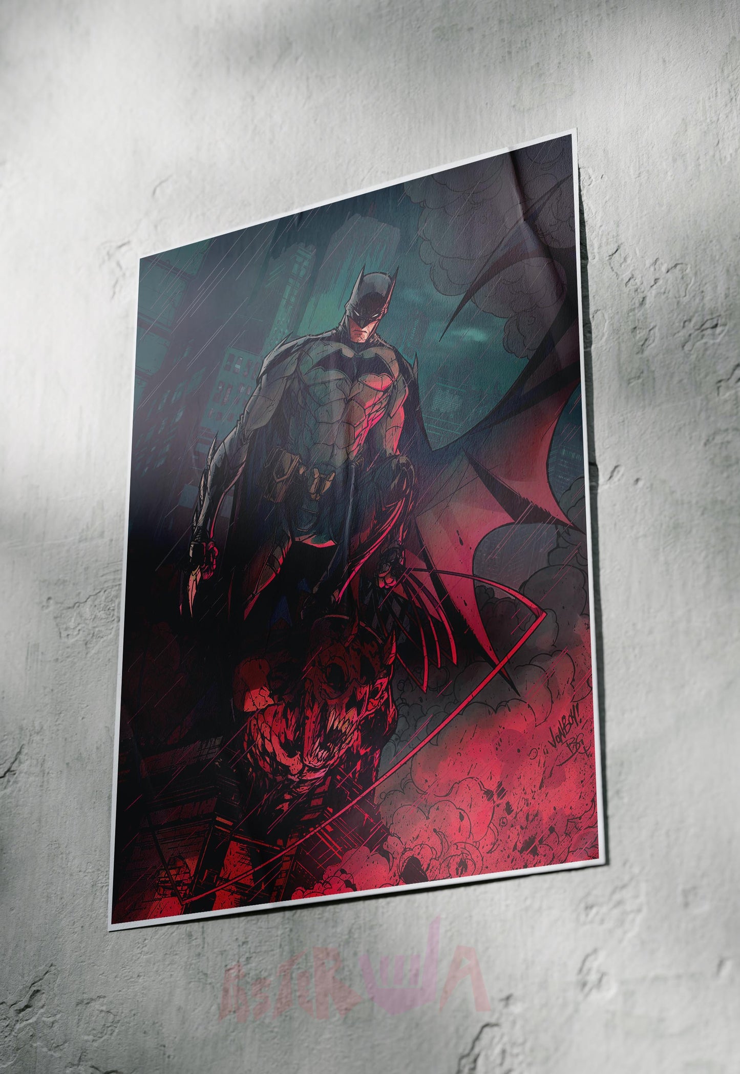 The Dark Dread | Batman | Horror Movie Poster