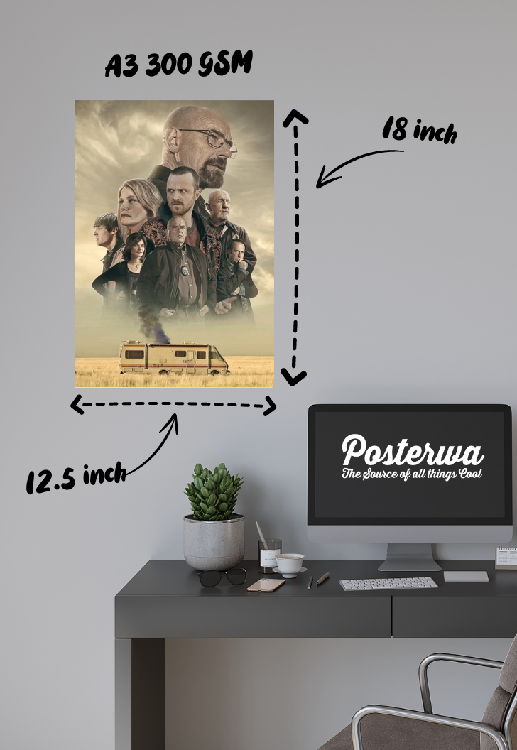 The Chemistry of Chaos | Breaking Bad | Iconic Poster