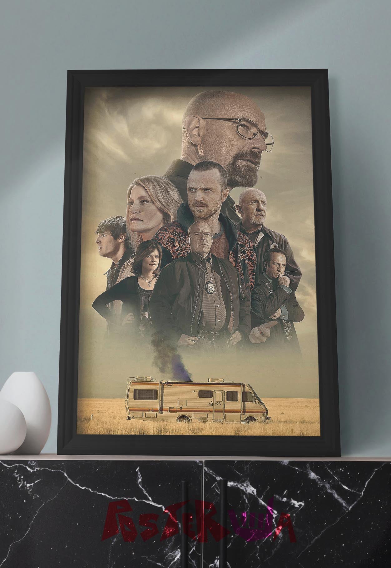 The Chemistry of Chaos | Breaking Bad | Iconic Poster