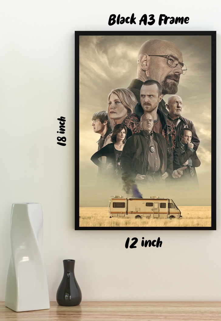 The Chemistry of Chaos | Breaking Bad | Iconic Poster