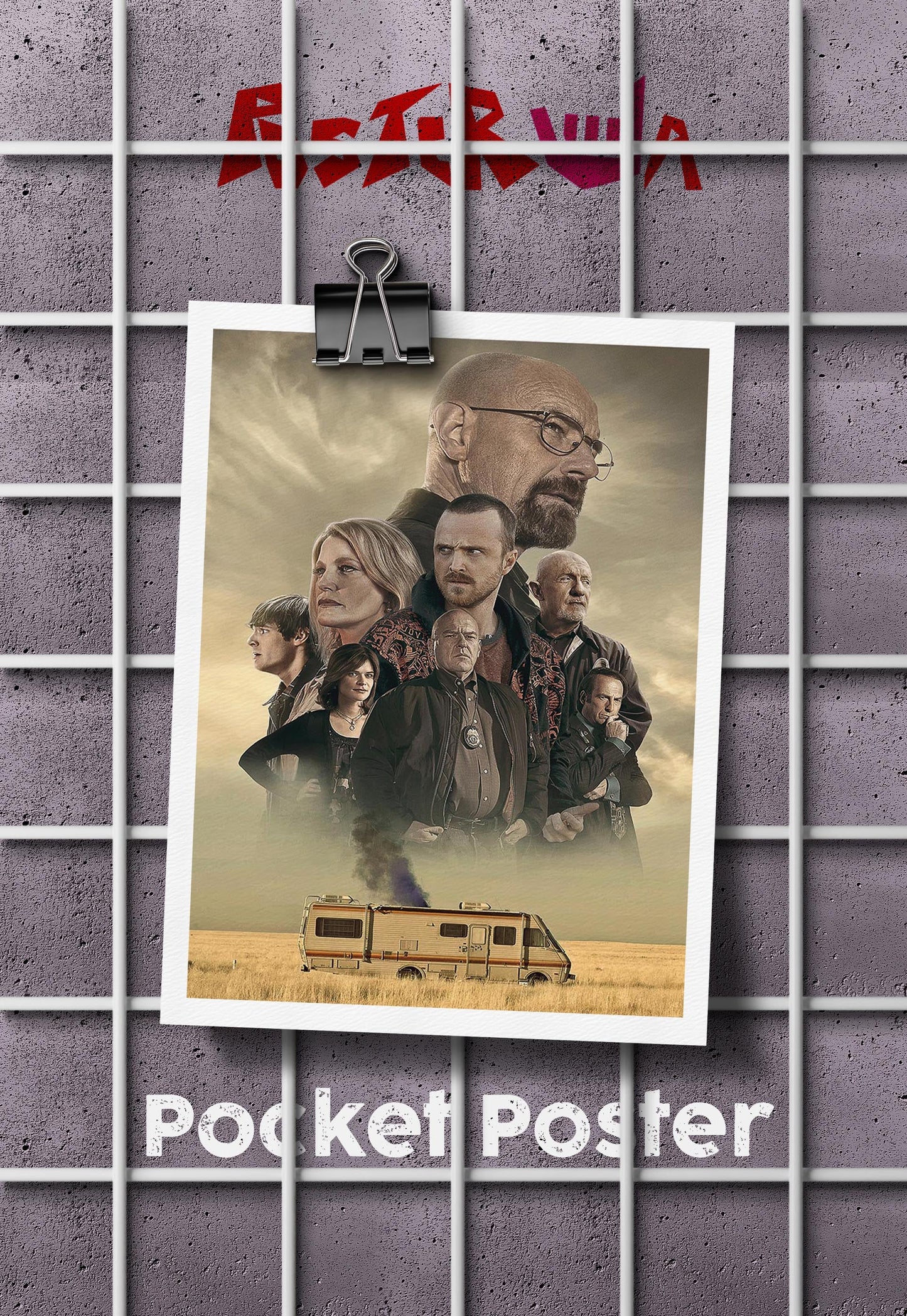 The Chemistry of Chaos | Breaking Bad | Iconic Poster