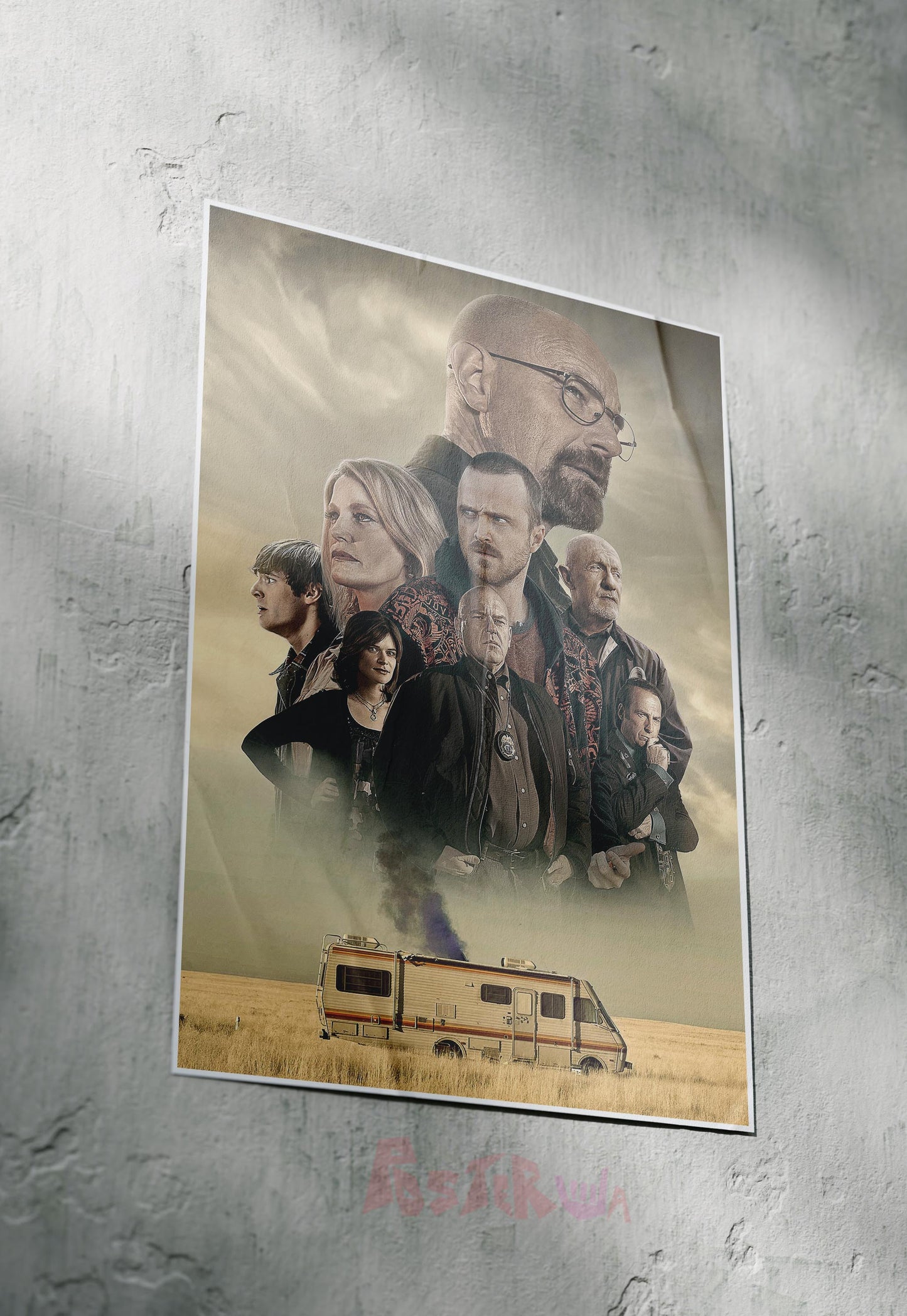 The Chemistry of Chaos | Breaking Bad | Iconic Poster