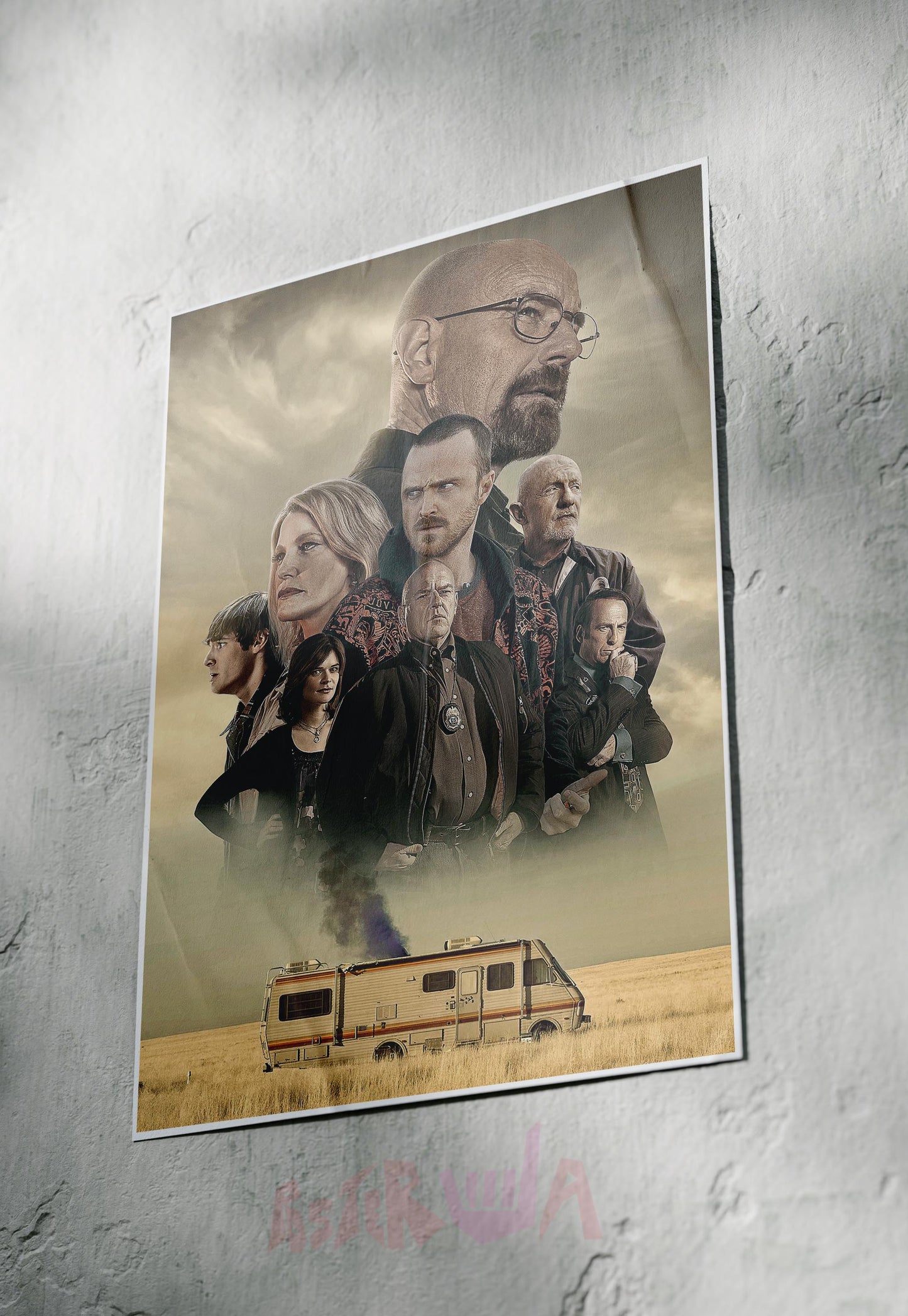 The Chemistry of Chaos | Breaking Bad | Iconic Poster