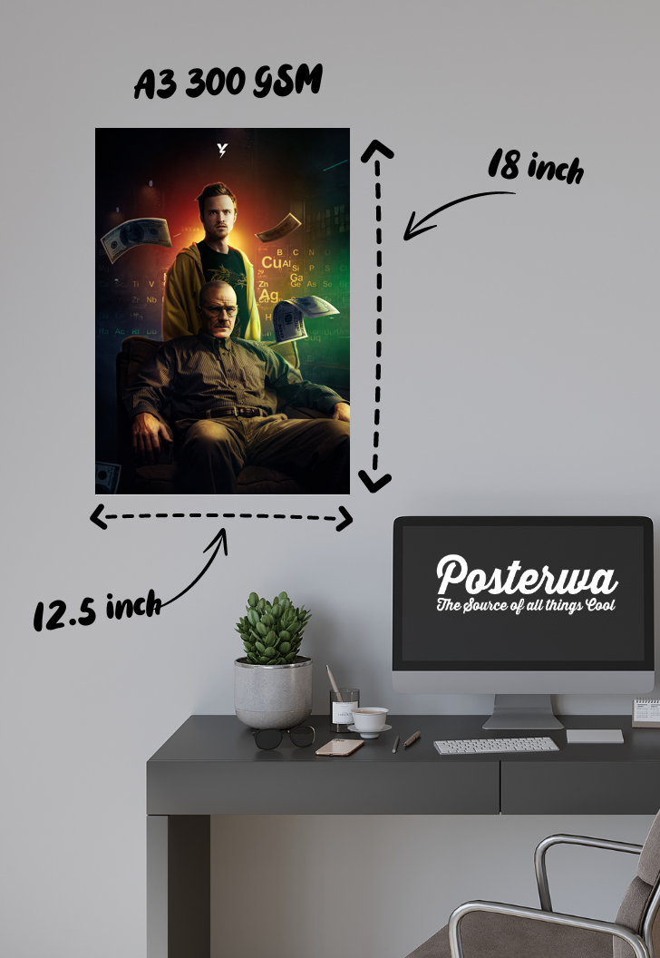 Dynamic Duo | Breaking Bad | Iconic Poster