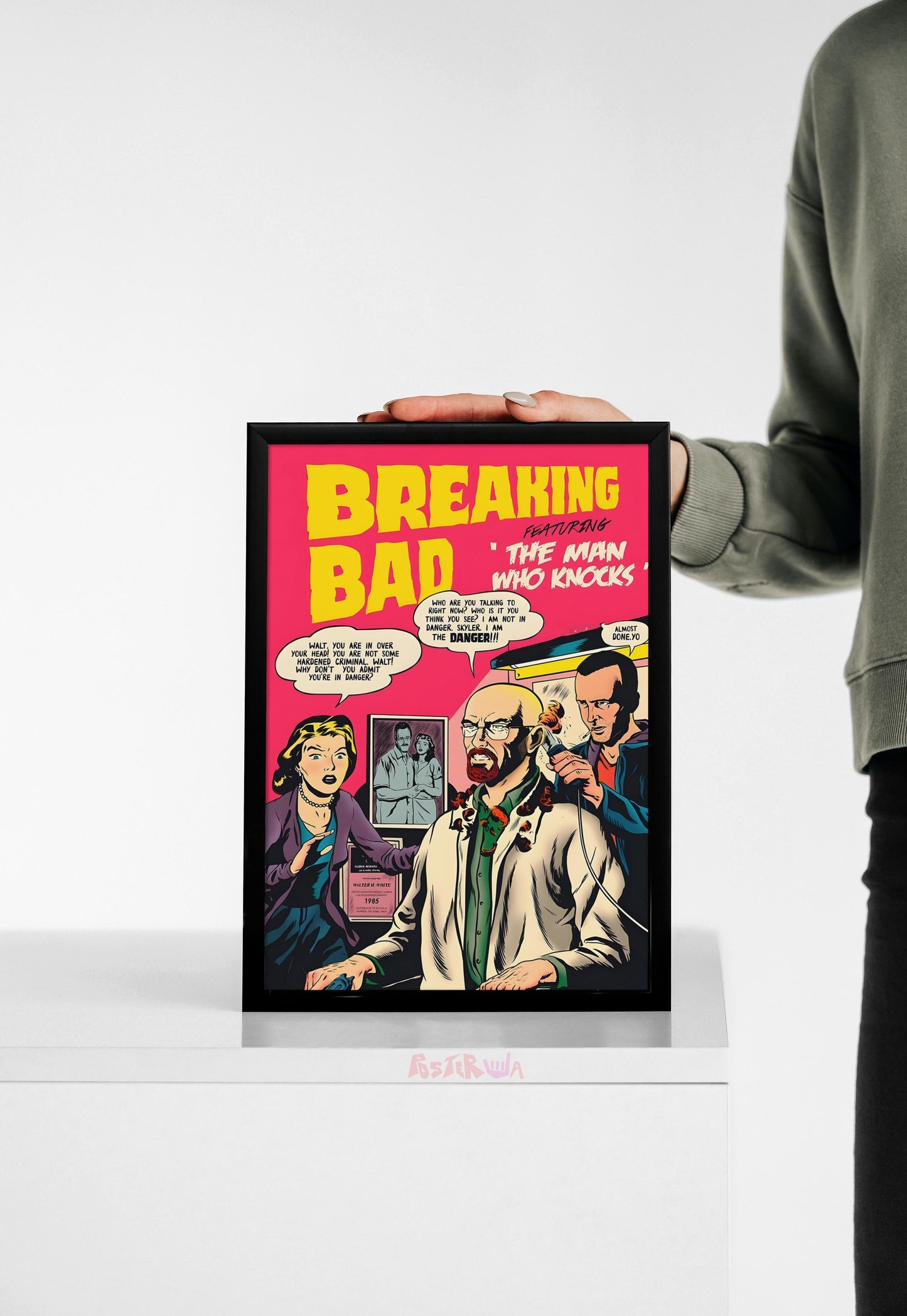 Meth Lab Mayhem | Breaking Bad | Comic Book Poster
