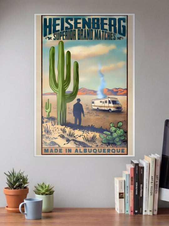 Breaking Bad Vintage Poster