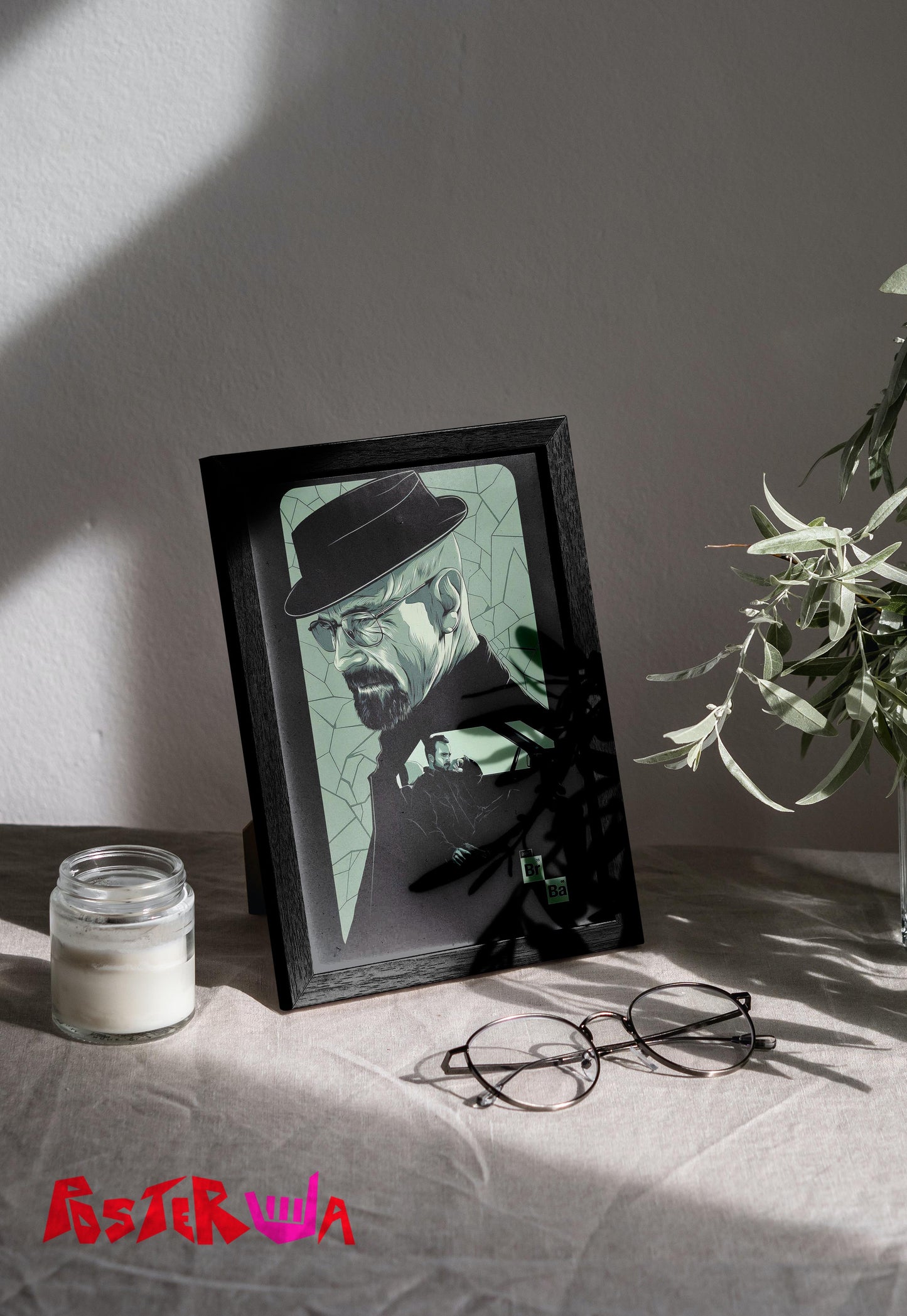 Breaking Bad: The Legend of Heisenberg | Walter White | Iconic Poster