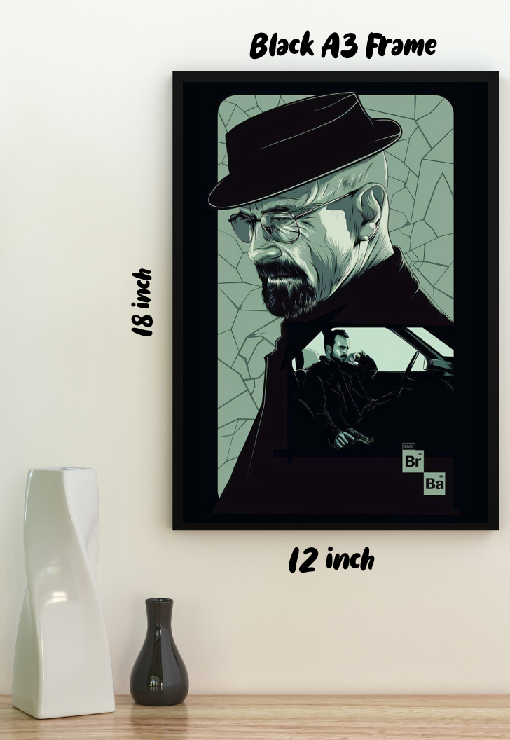Breaking Bad: The Legend of Heisenberg | Walter White | Iconic Poster