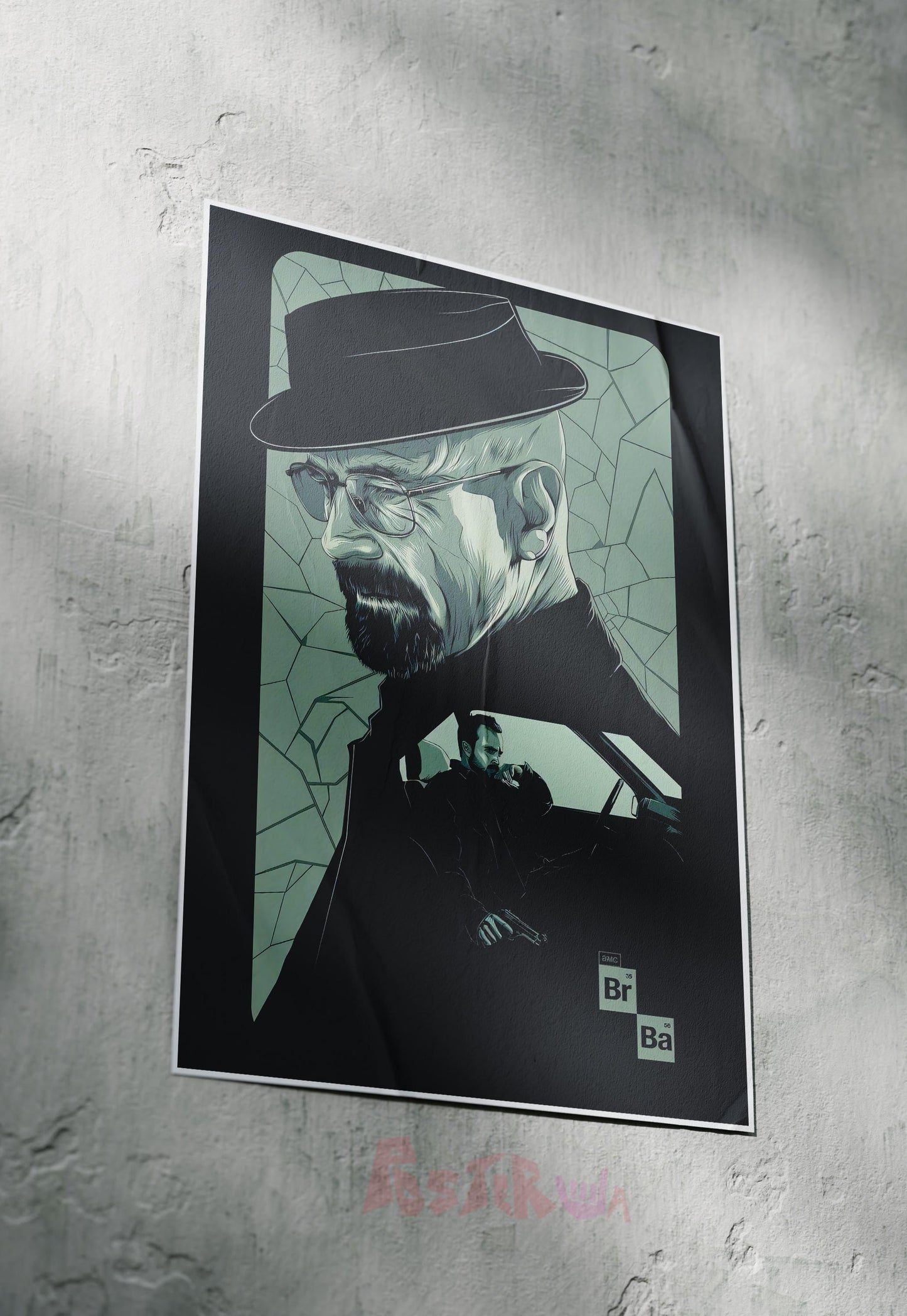 Breaking Bad: The Legend of Heisenberg | Walter White | Iconic Poster