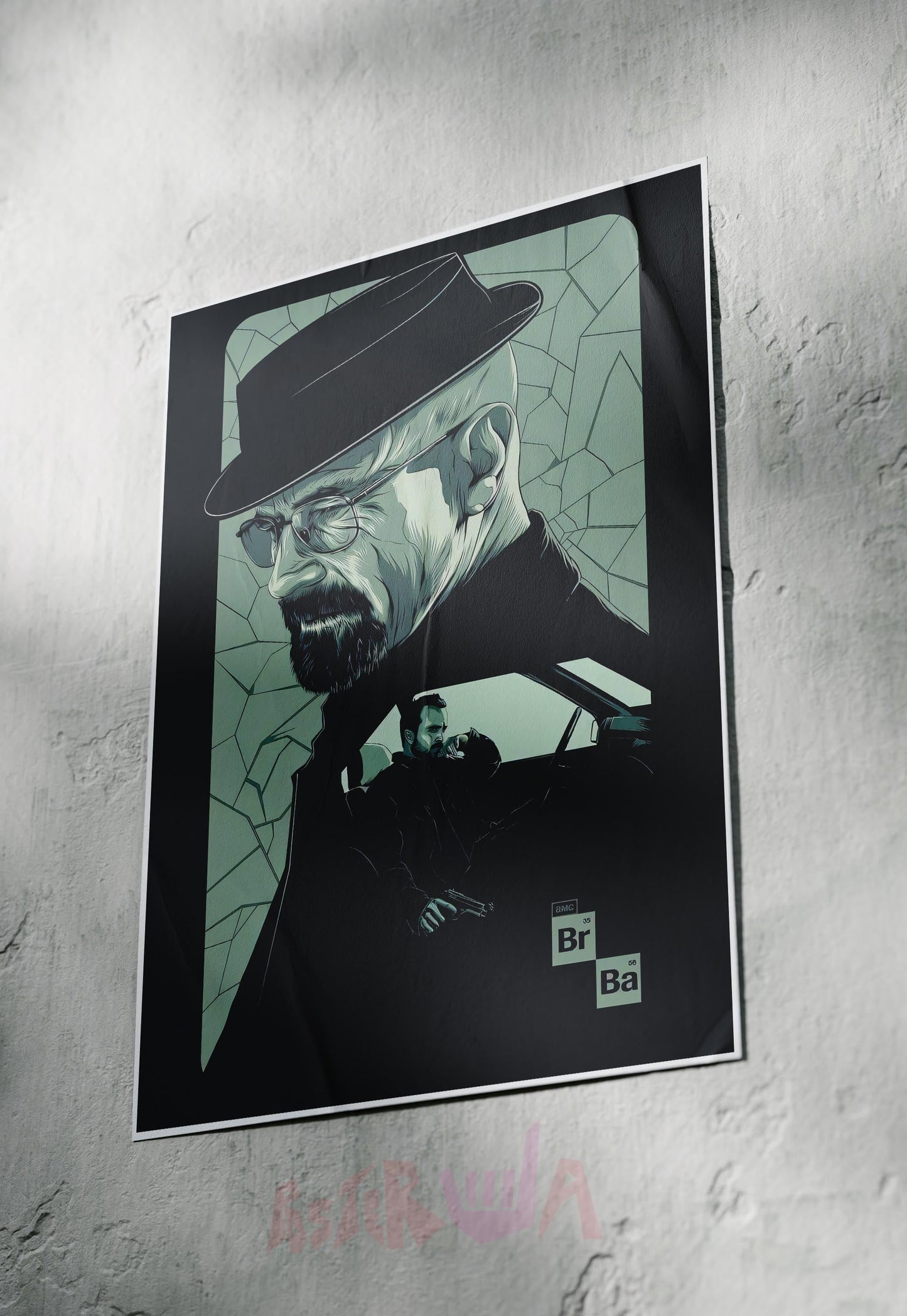 Breaking Bad: The Legend of Heisenberg | Walter White | Iconic Poster