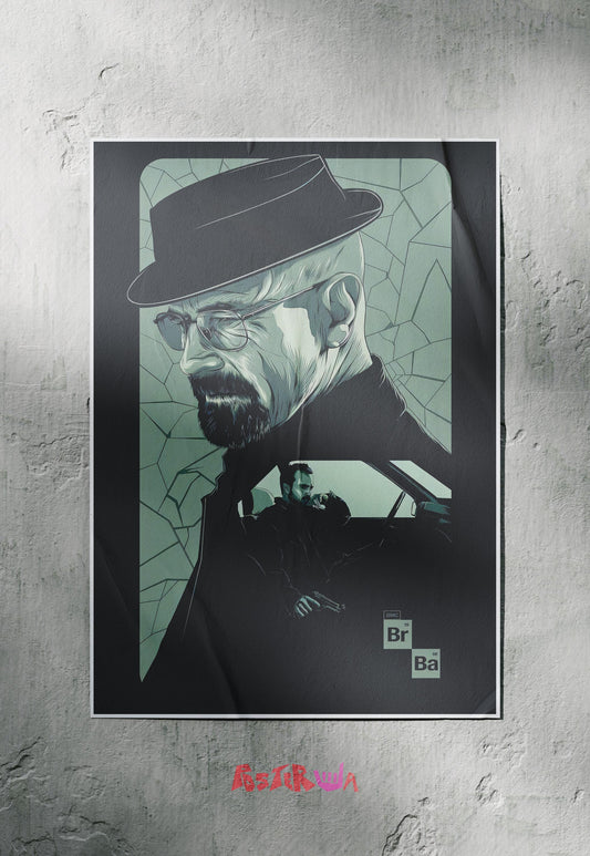 Breaking Bad: The Legend of Heisenberg | Walter White | Iconic Poster