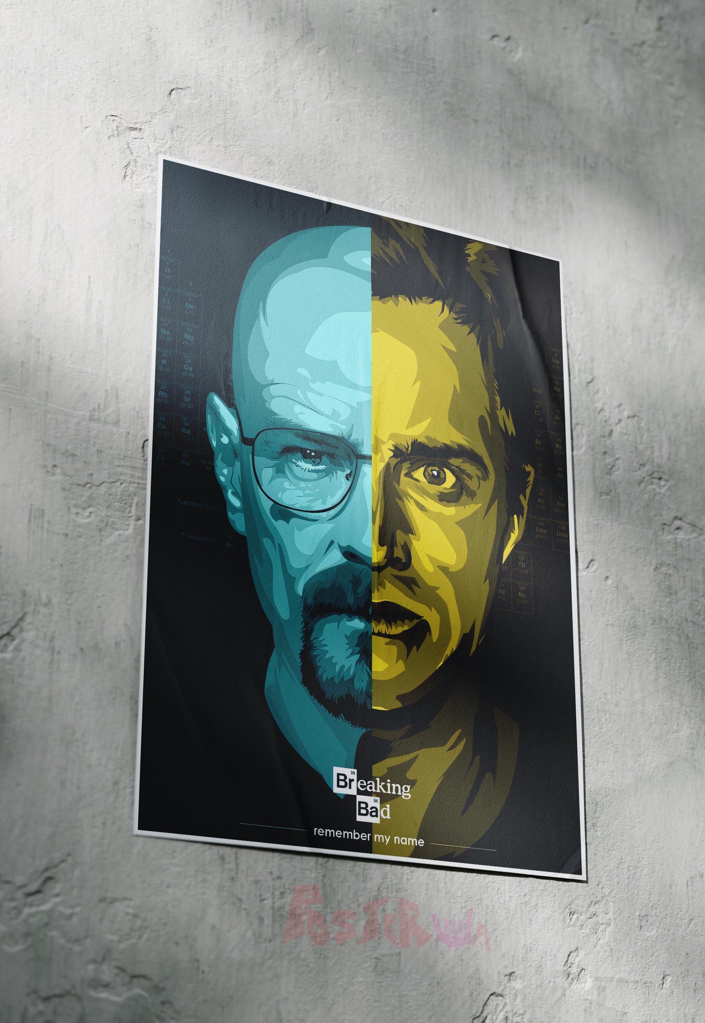 The Duality of Partners | Breaking Bad | Iconic Poster