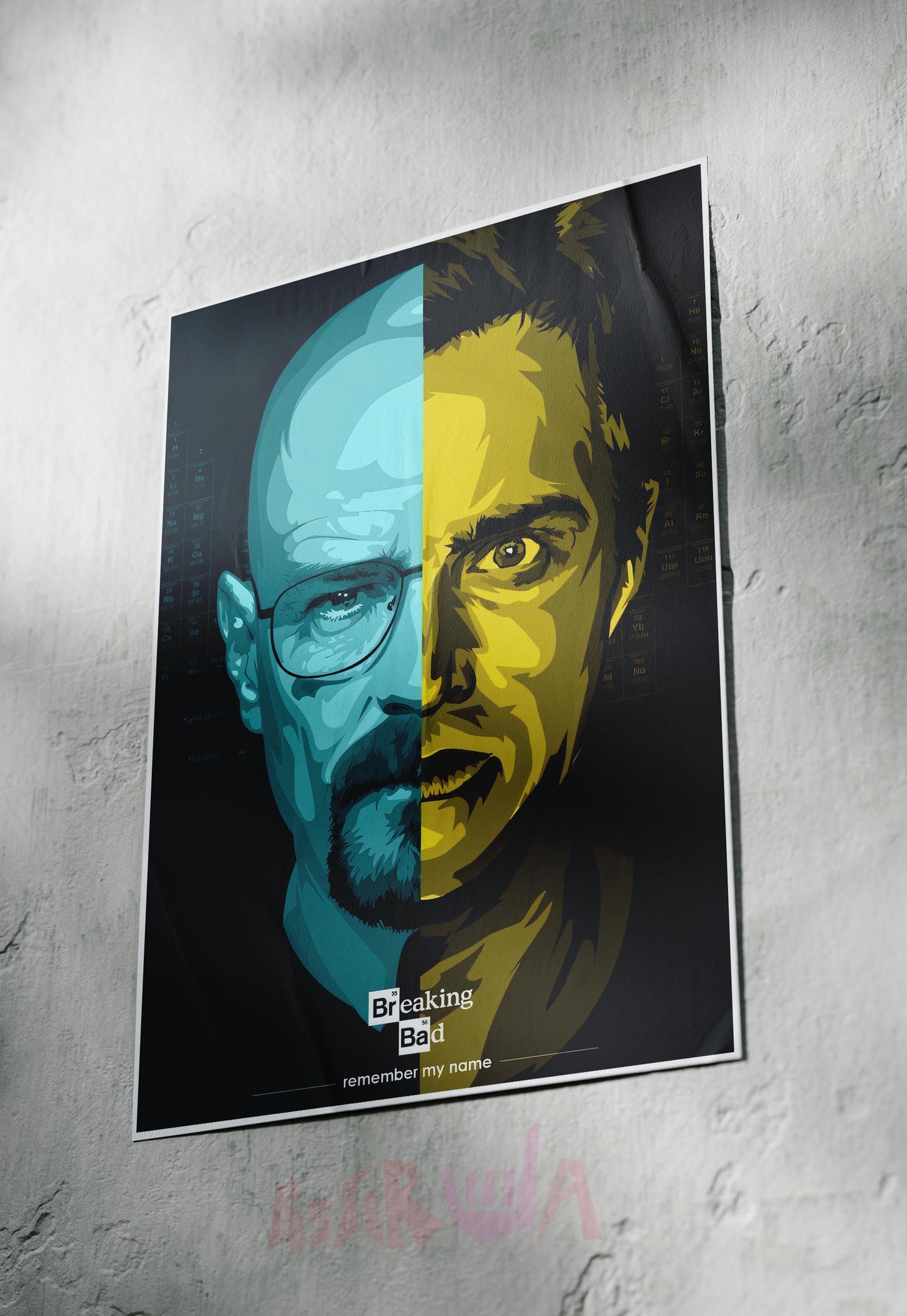 The Duality of Partners | Breaking Bad | Iconic Poster
