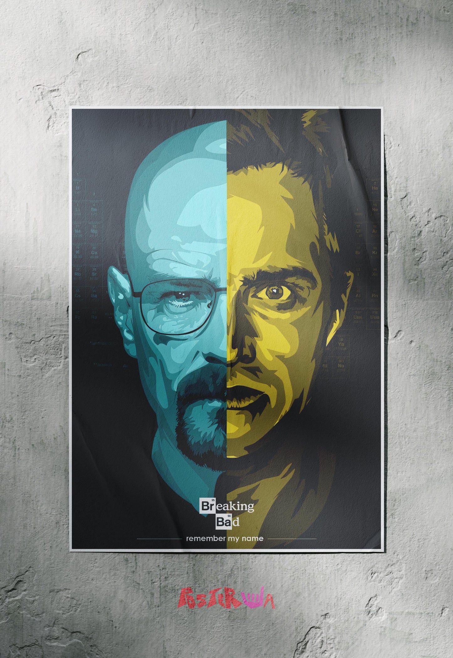 The Duality of Partners | Breaking Bad | Iconic Poster