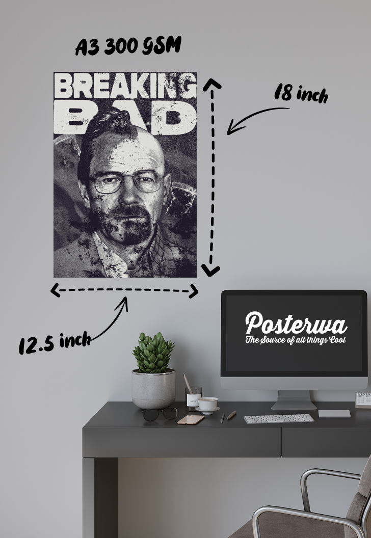 Chemistry of Chaos | Breaking Bad | Iconic Poster
