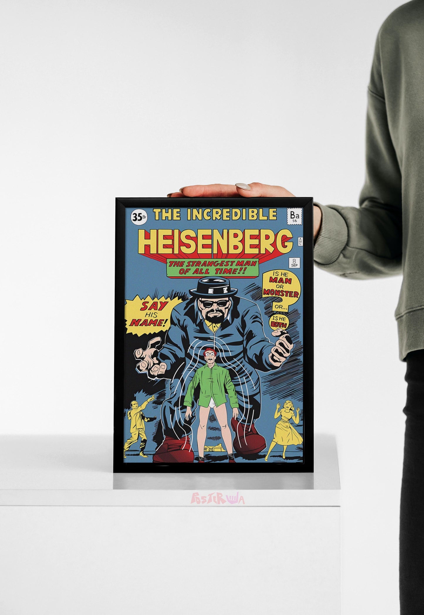 The Unstoppable Chemist | Breaking Bad | Iconic Poster