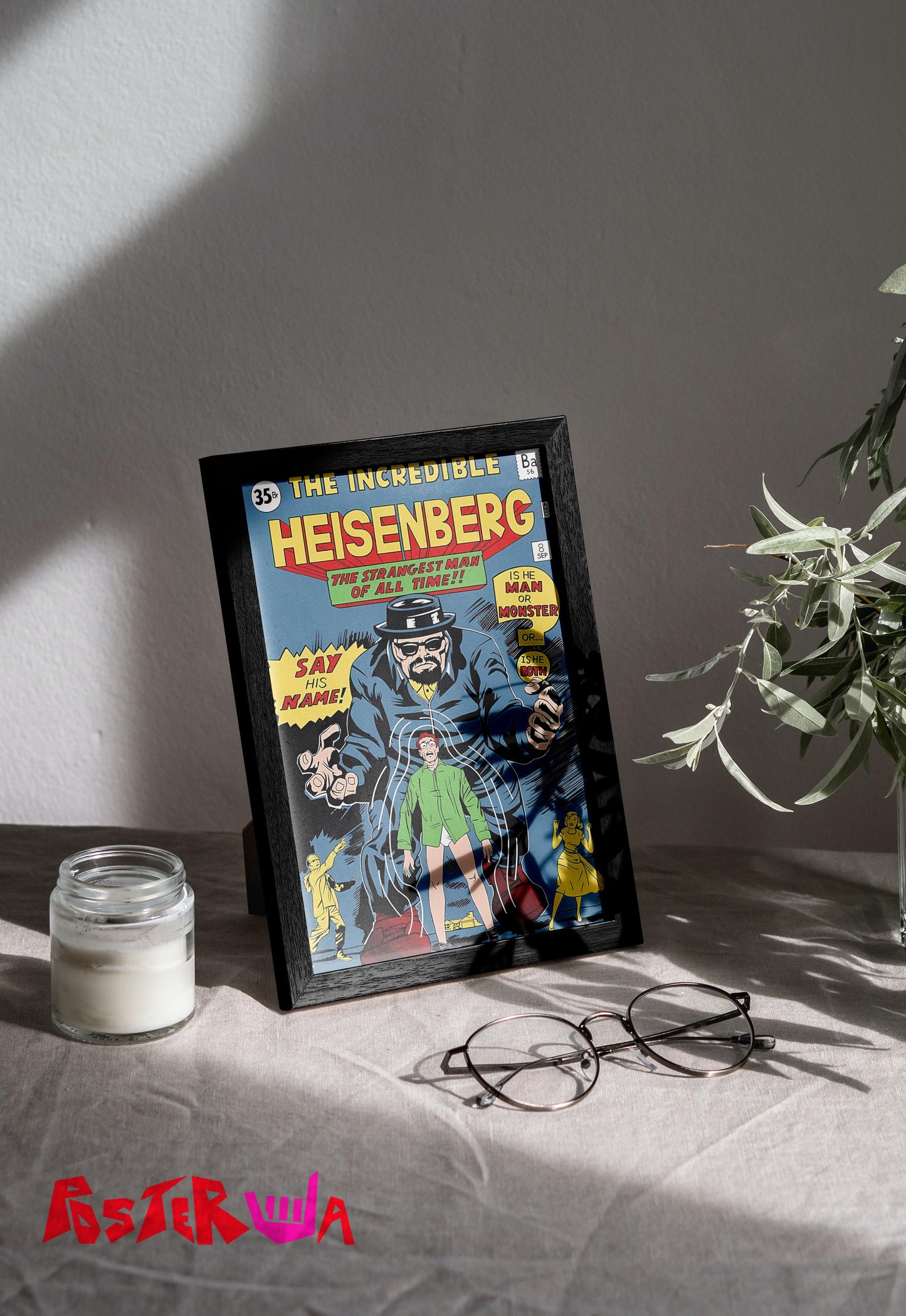 The Unstoppable Chemist | Breaking Bad | Iconic Poster