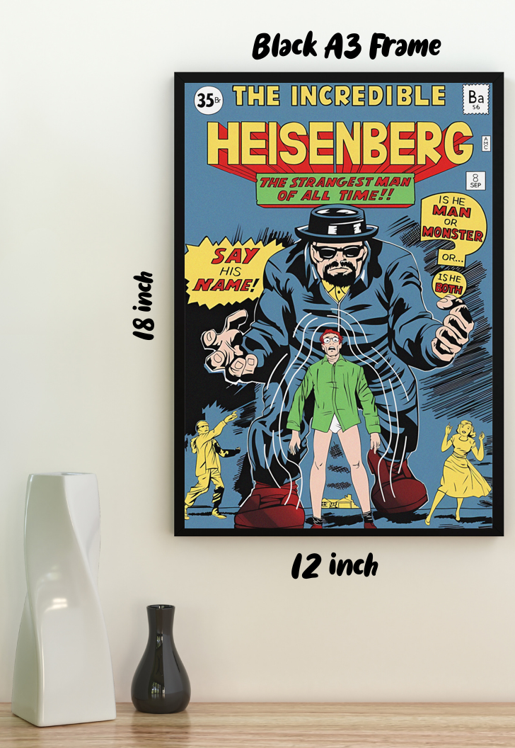 The Unstoppable Chemist | Breaking Bad | Iconic Poster