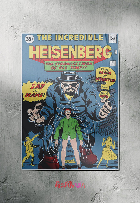 The Unstoppable Chemist | Breaking Bad | Iconic Poster