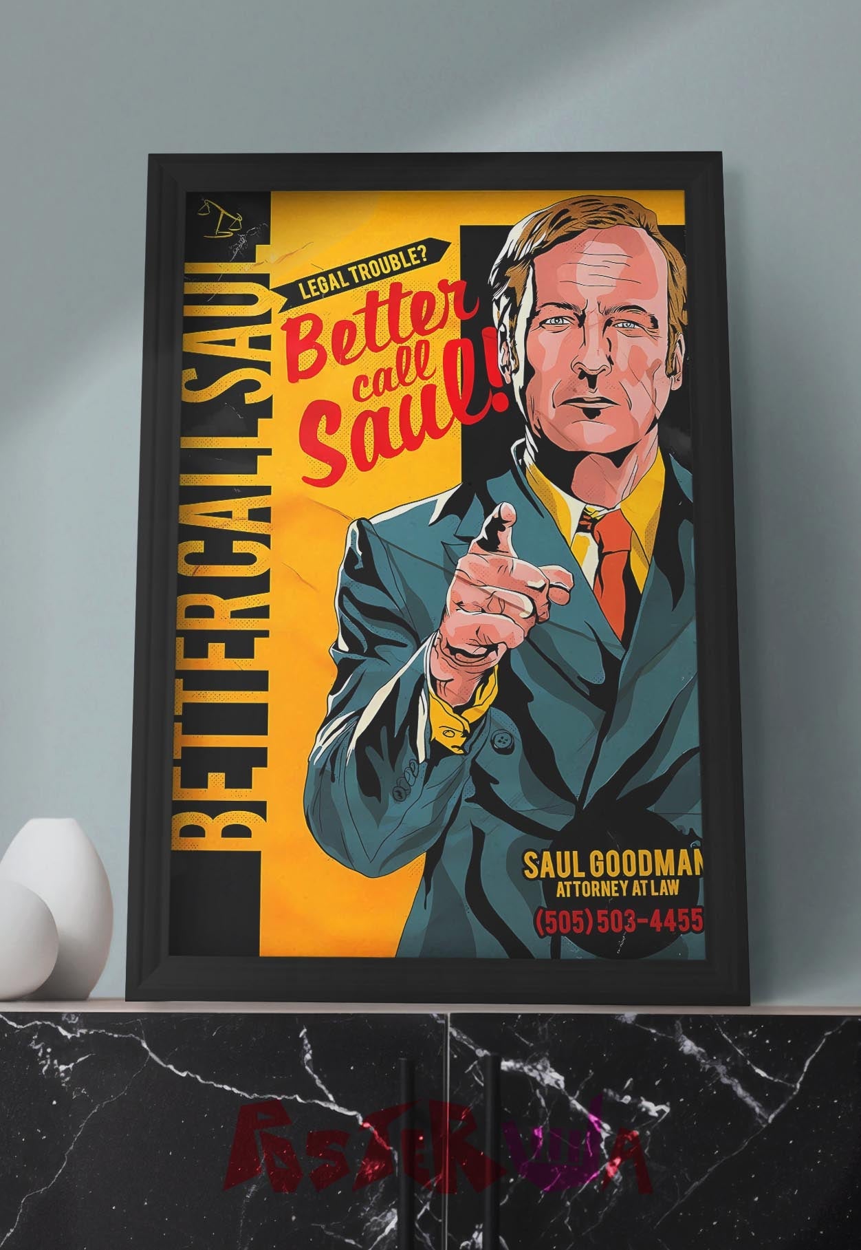 Legal Mastermind | Better Call Saul | Iconic Poster
