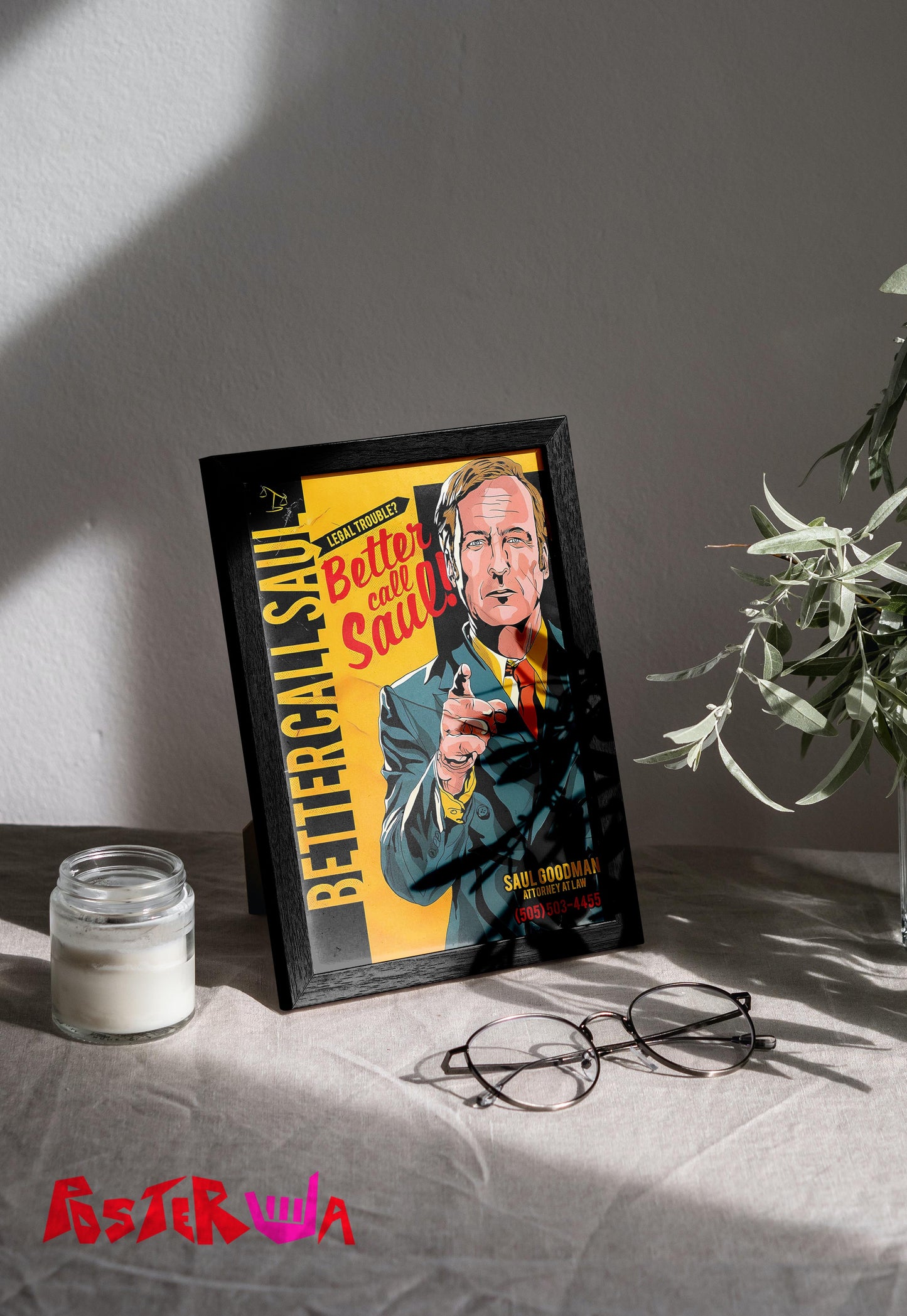 Legal Mastermind | Better Call Saul | Iconic Poster