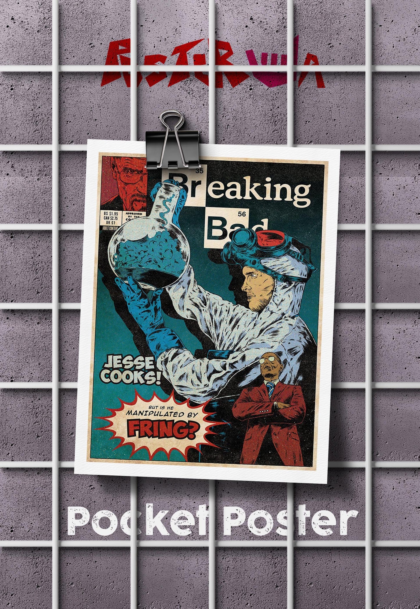 Cooking Chaos | Better Call Saul | Sitcom Poster