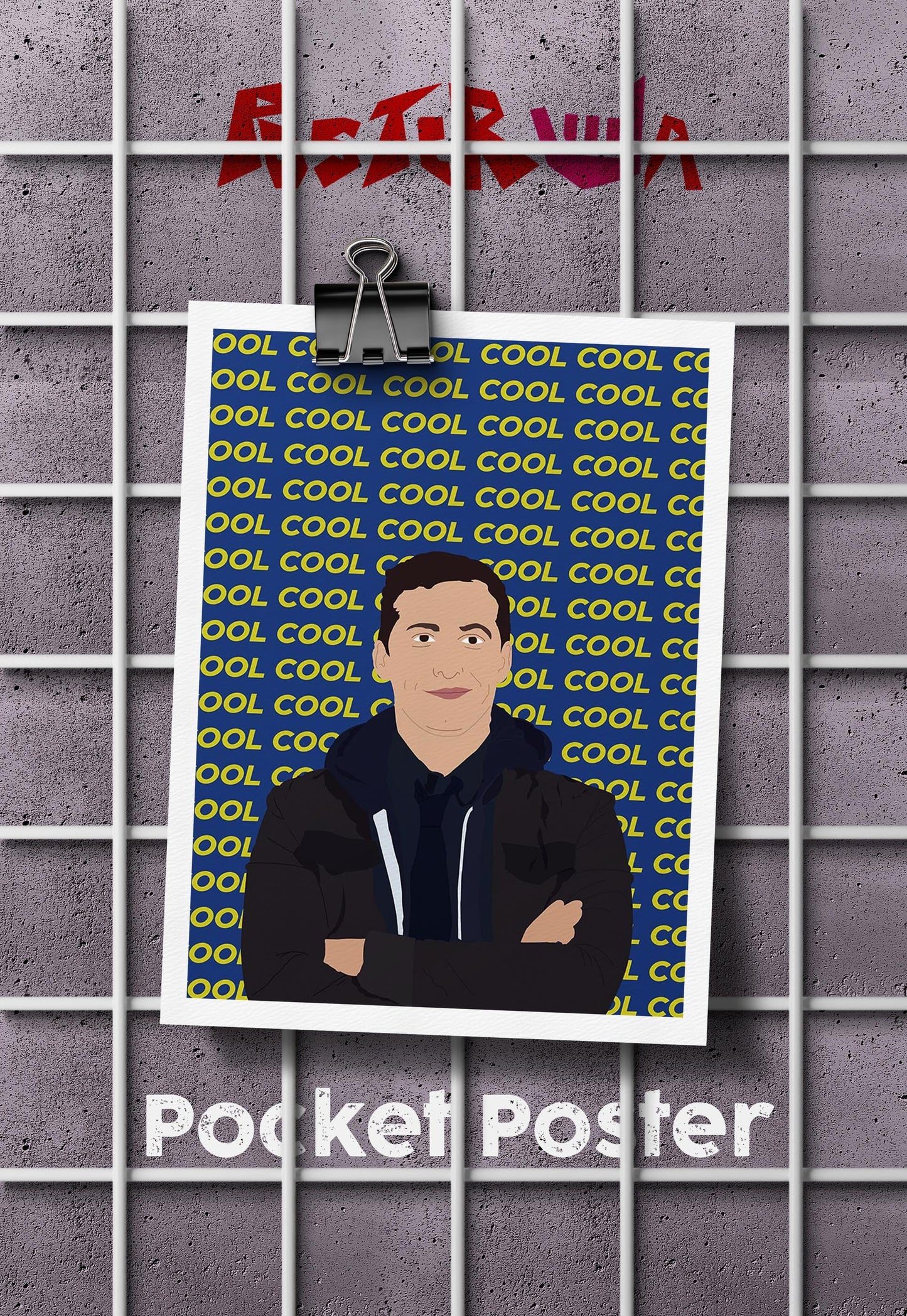 Noice Vibes | Jake Peralta | Sitcom Poster