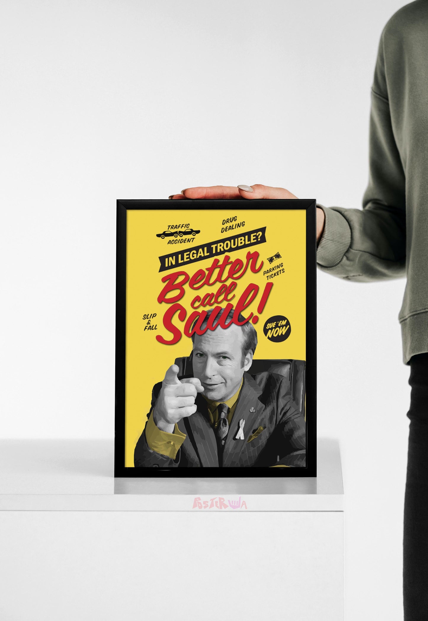 Legal Woes? Dial Saul | Better Call Saul | Sitcom Poster