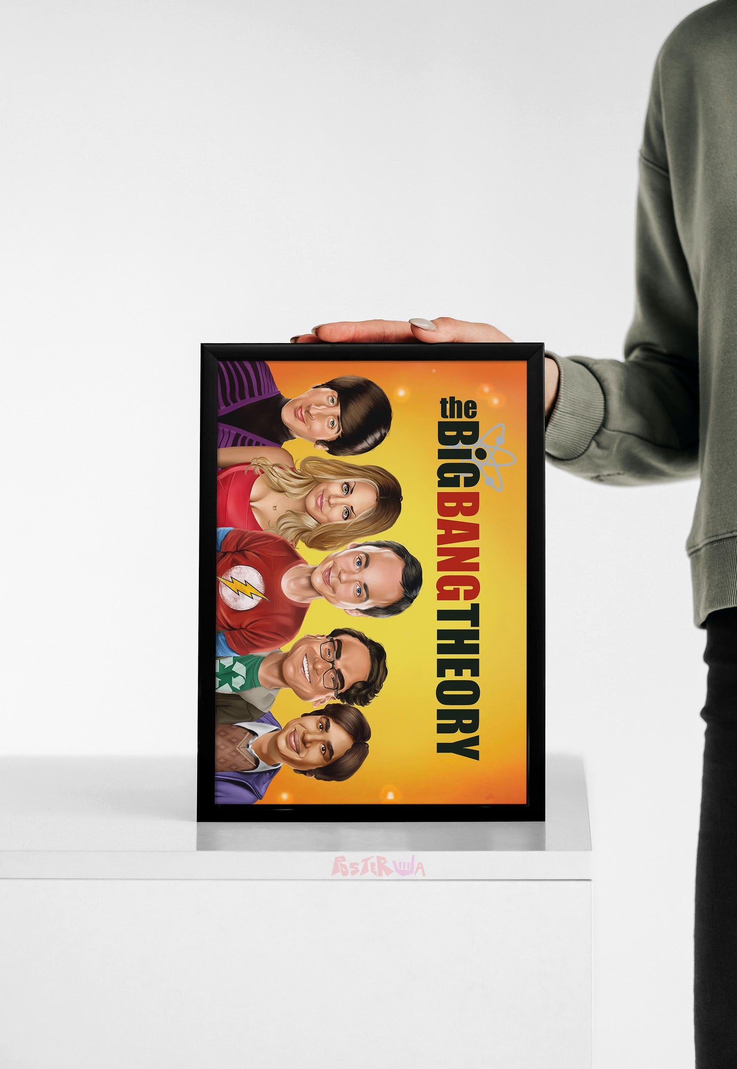 Cosmic Companions | The Big Bang Theory | Sitcom Poster