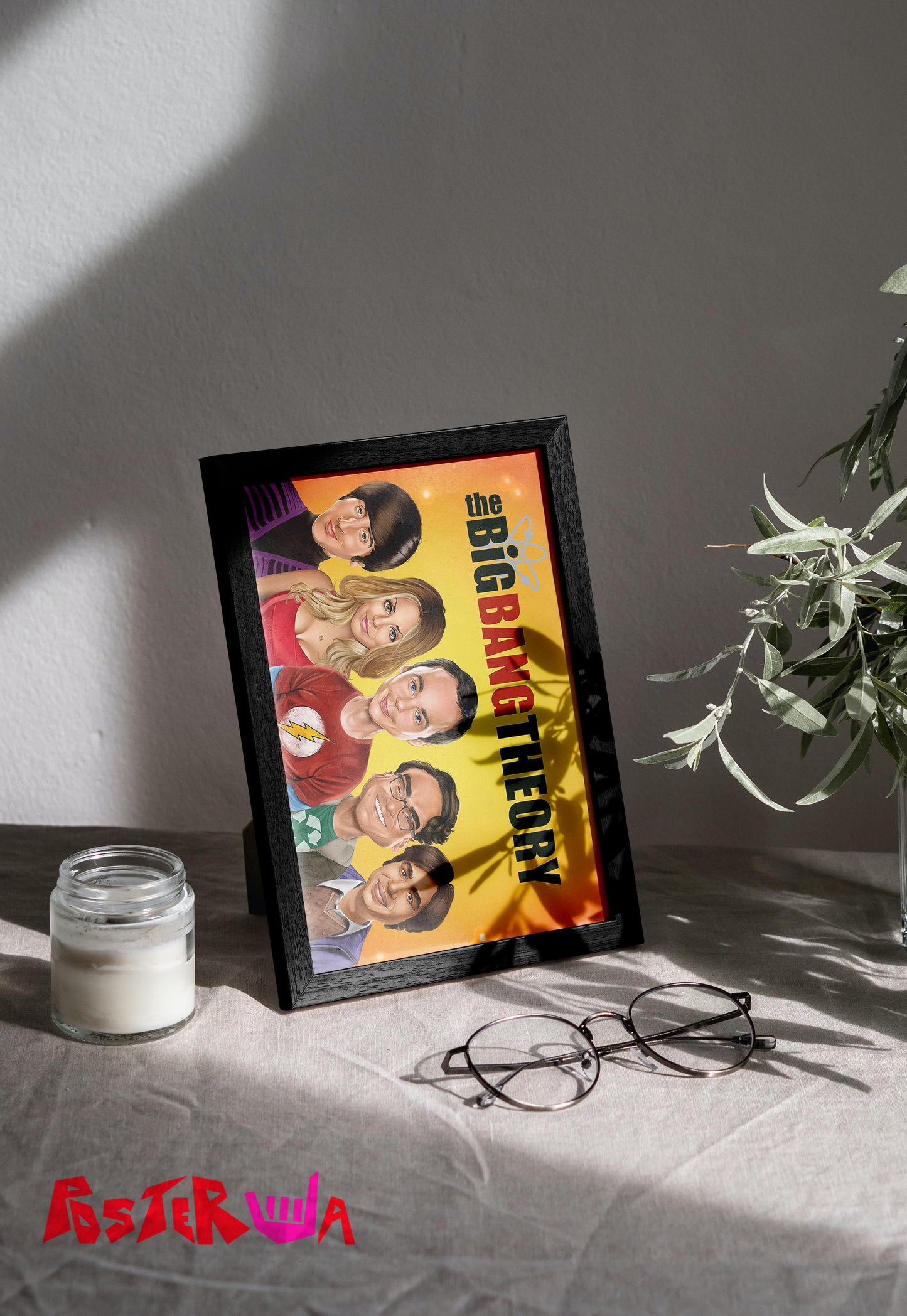 Cosmic Companions | The Big Bang Theory | Sitcom Poster