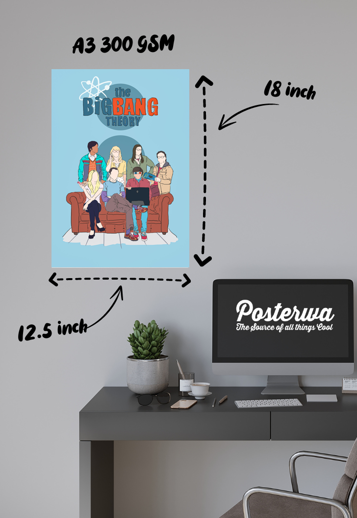 Cosmic Genesis | The Big Bang Theory | Sitcom Poster
