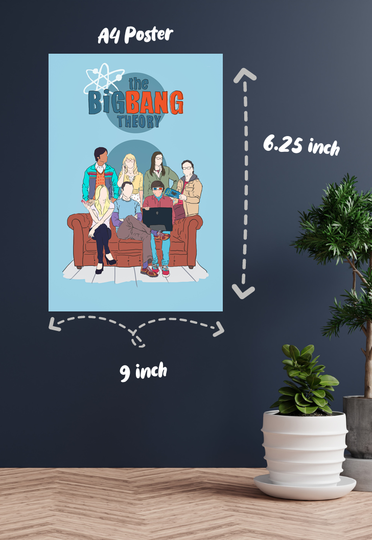 Cosmic Genesis | The Big Bang Theory | Sitcom Poster
