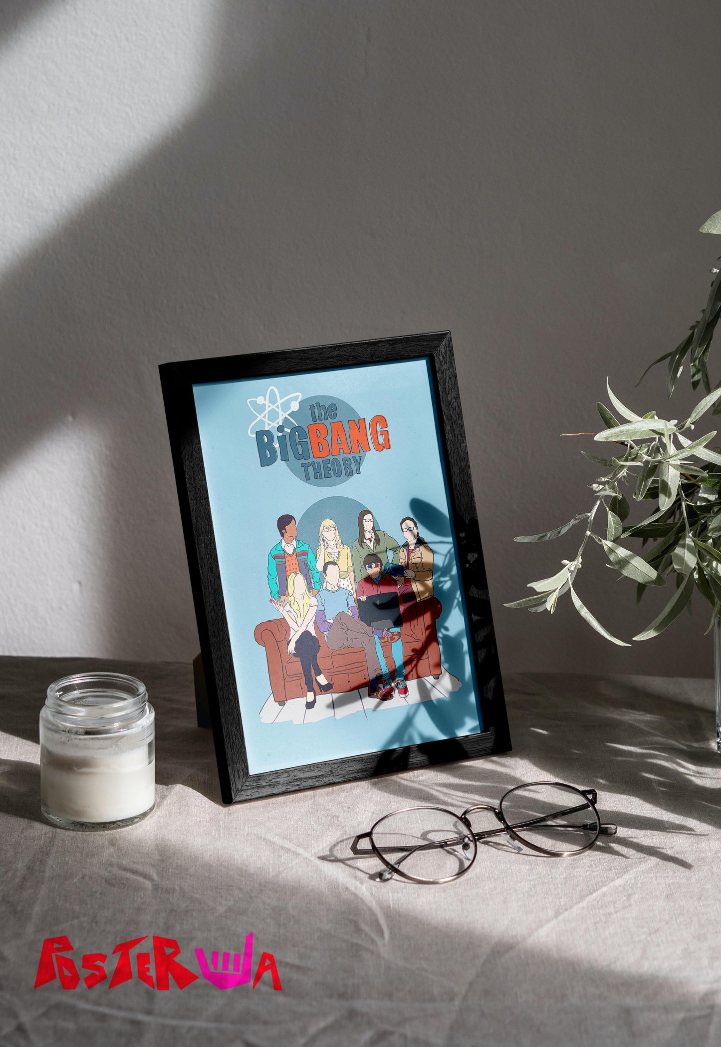 Cosmic Genesis | The Big Bang Theory | Sitcom Poster