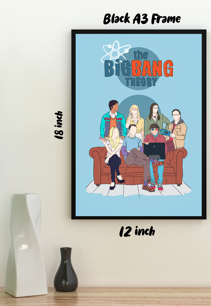 Cosmic Genesis | The Big Bang Theory | Sitcom Poster