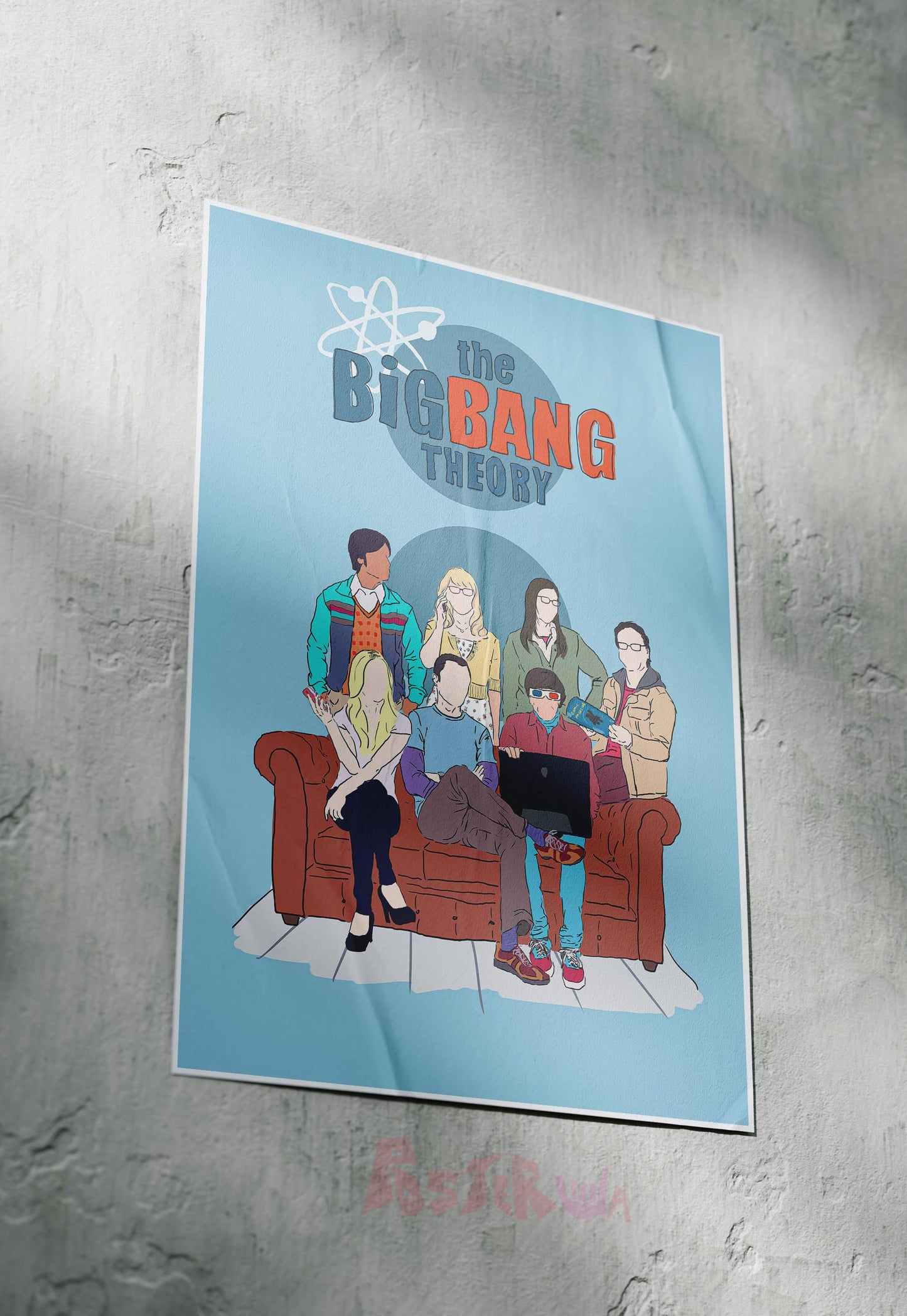 Cosmic Genesis | The Big Bang Theory | Sitcom Poster